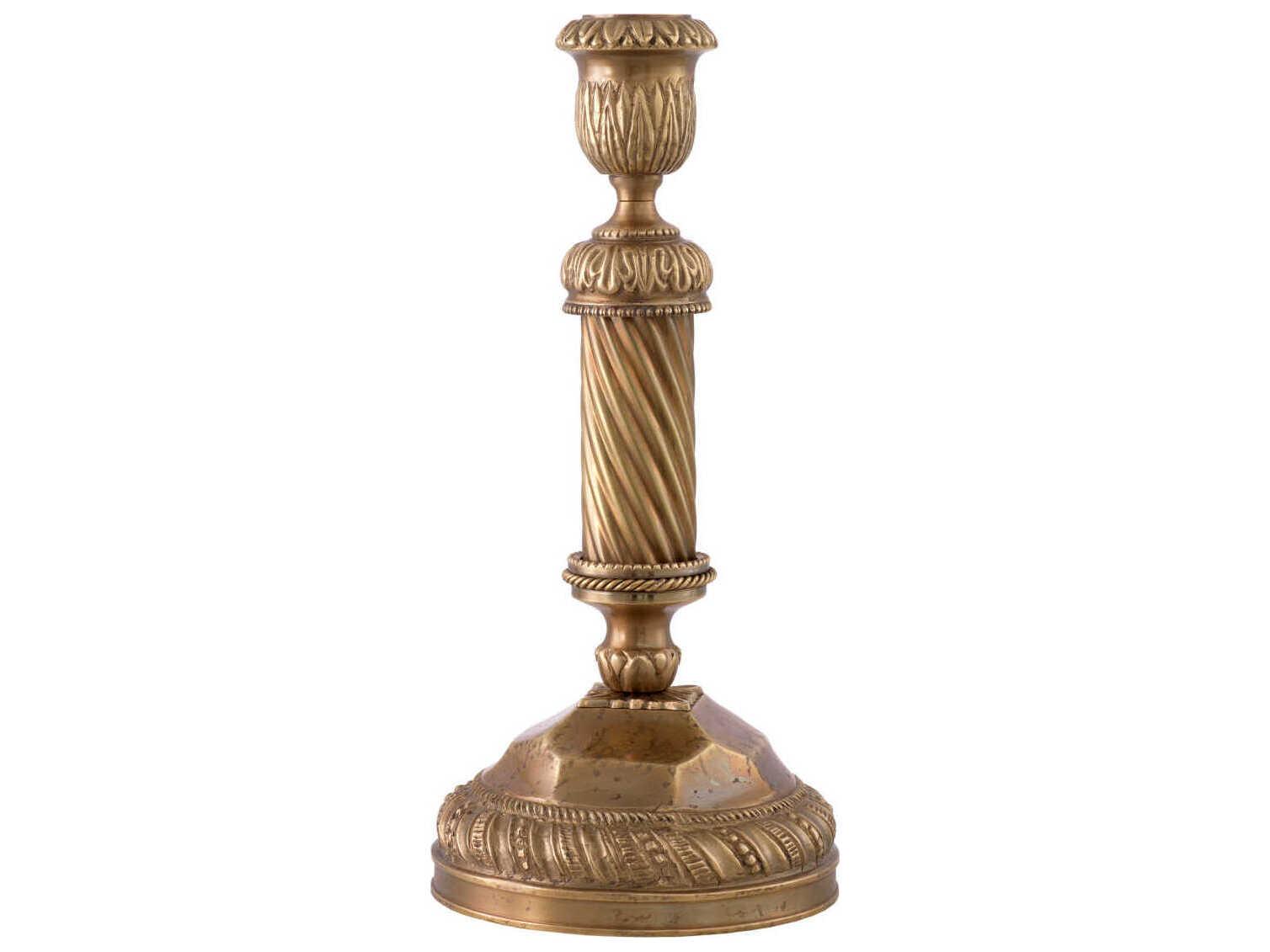 Eichholtz Candle Holders Vintage Brass Holder