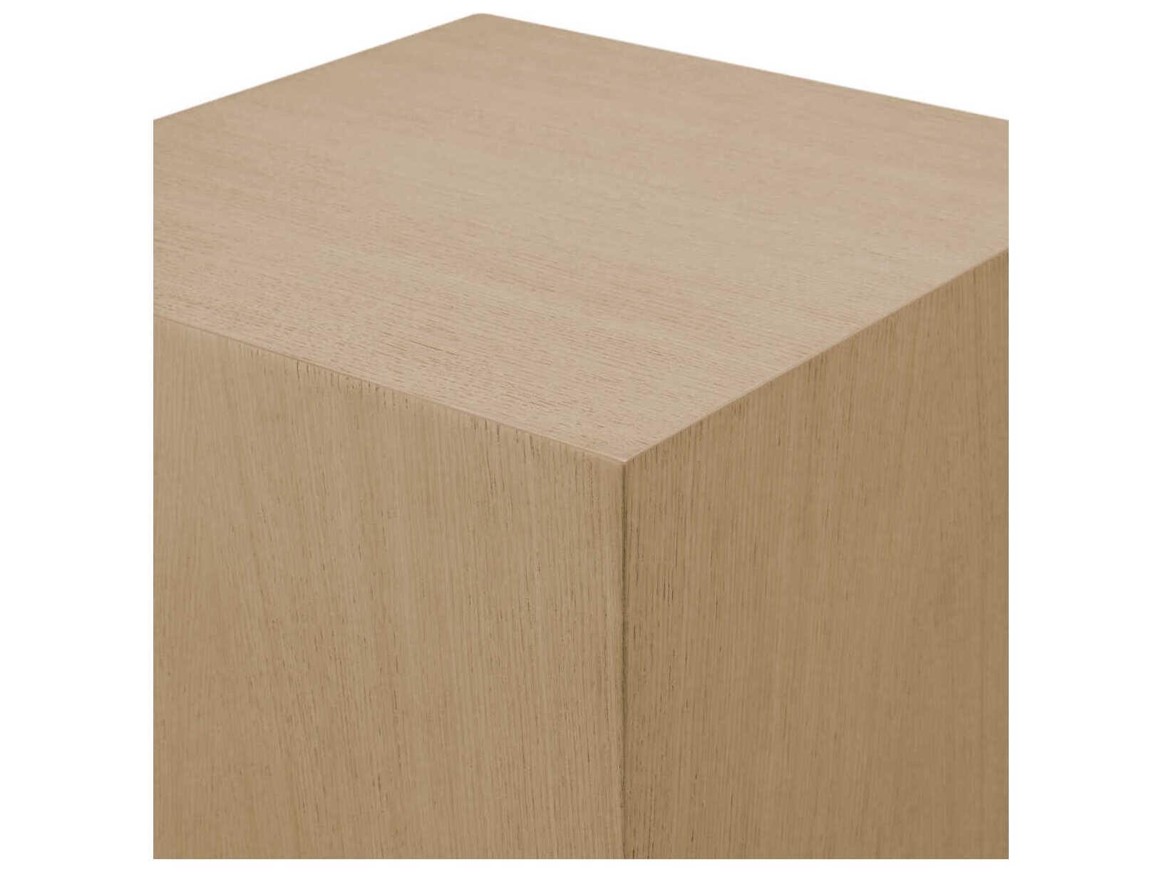 Eichholtz Columns Natural Oak Veneer Decorative Accent