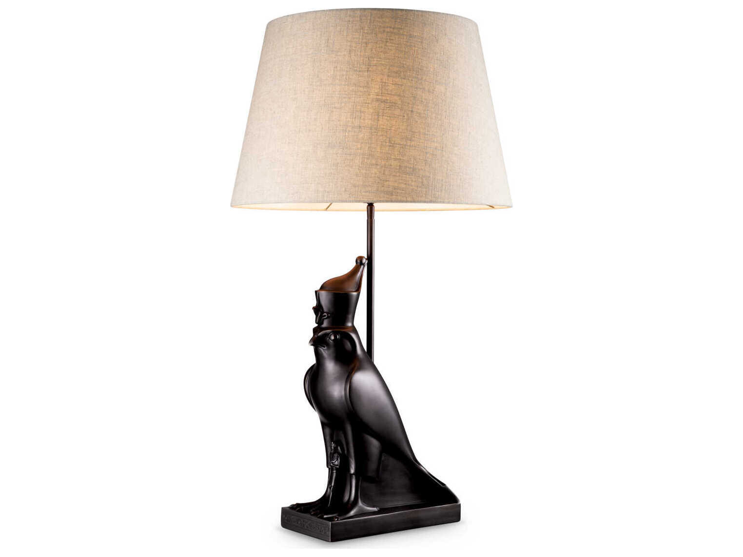 Eichholtz Horus Copper Bronze Traditional Table Lamp
