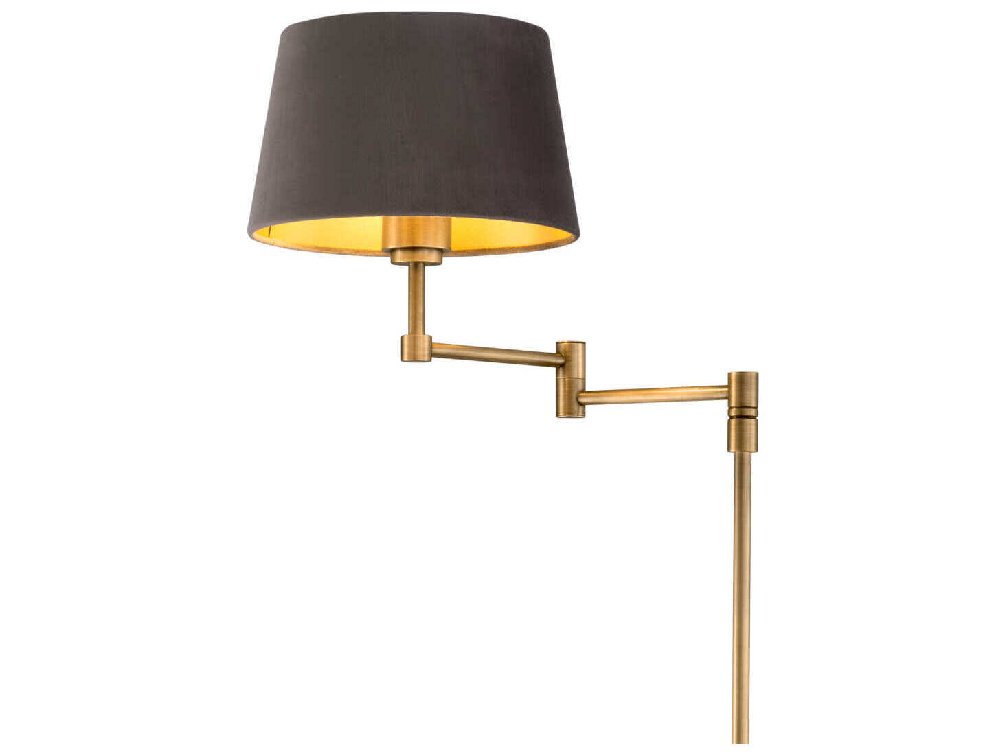 Eichholtz Corbin Brushed Brass Floor Lamp