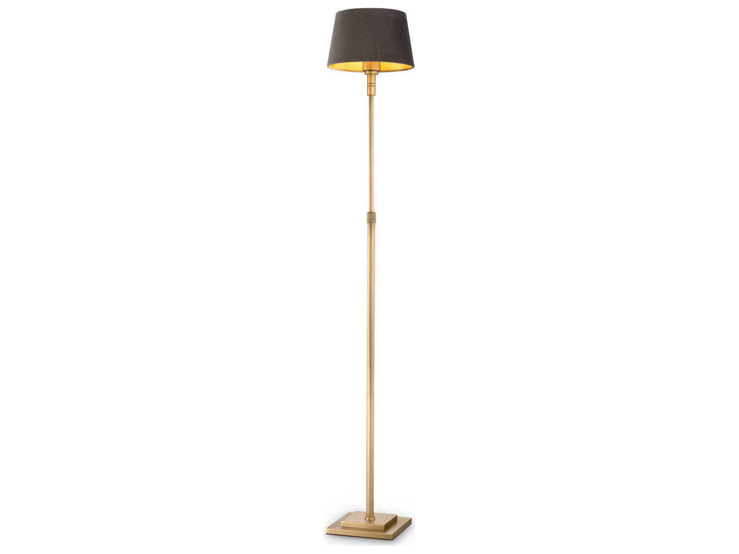 Eichholtz Tryon Brushed Brass Floor Lamp
