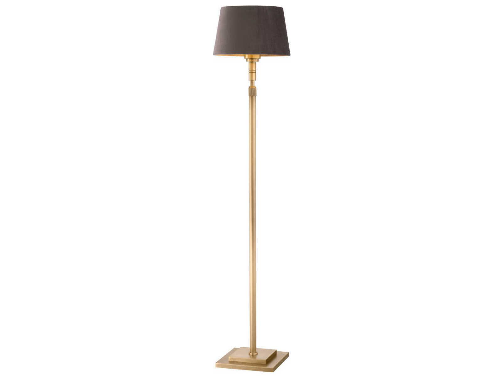 Eichholtz Tryon Brushed Brass Floor Lamp
