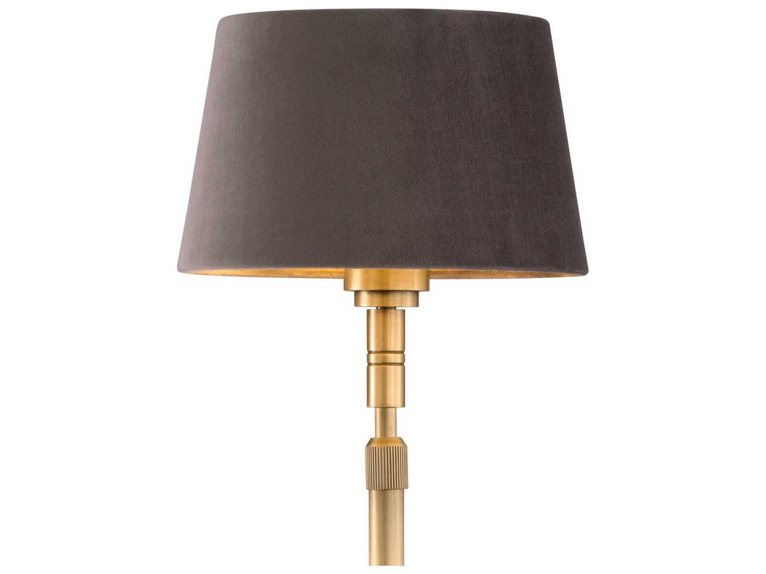 Eichholtz Tryon Brushed Brass Floor Lamp