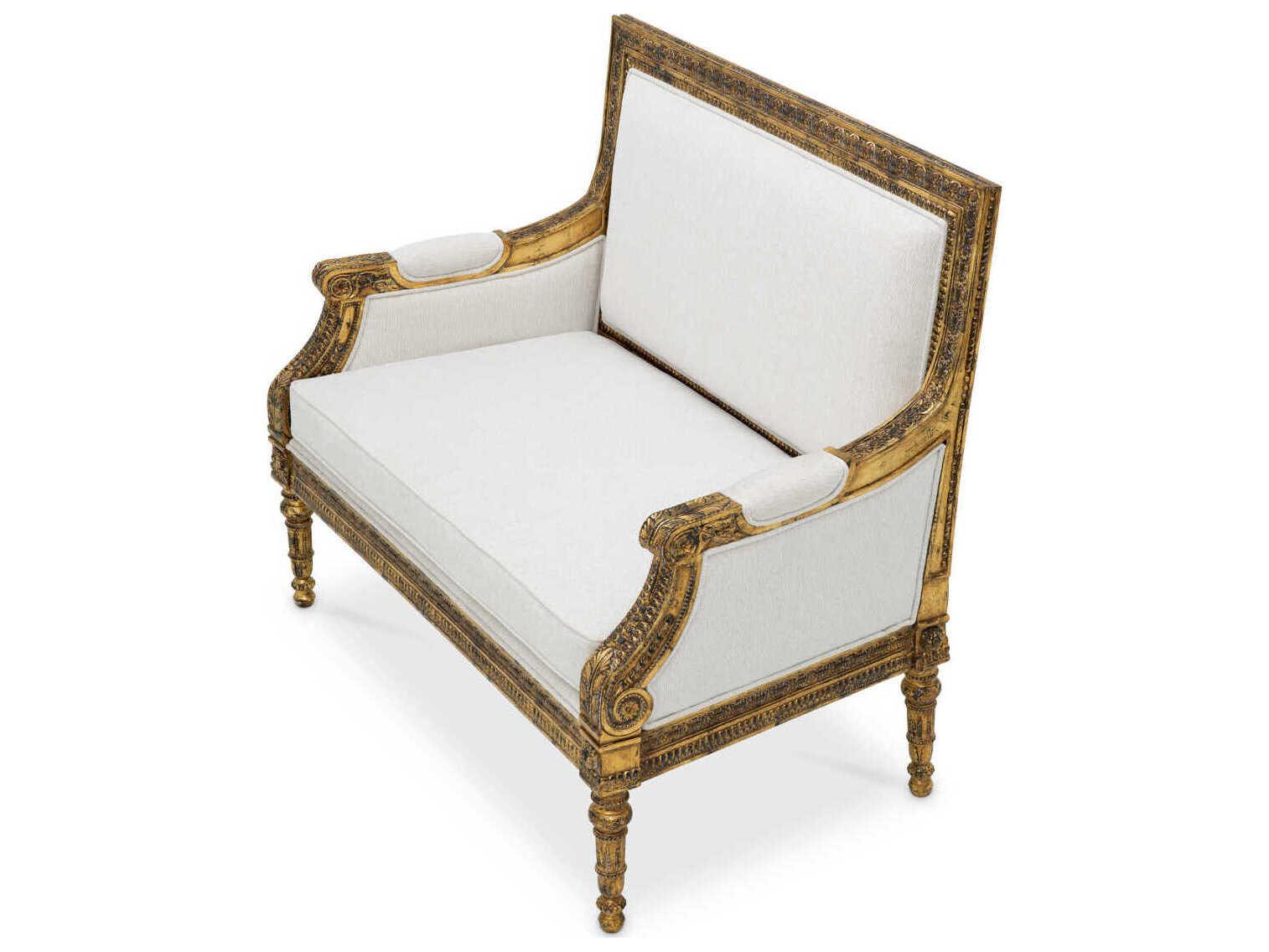 Eichholtz Georges Cream Chair and a Half