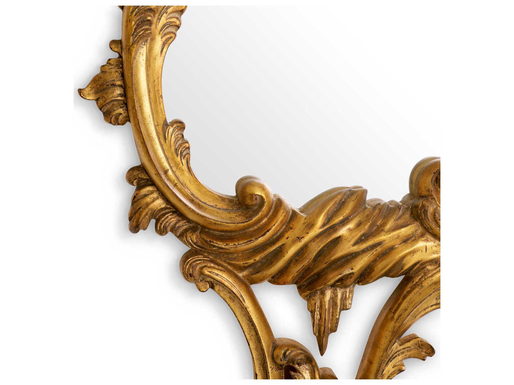 Eichholtz Gould Antique Gold Wall Mirror Set of 2