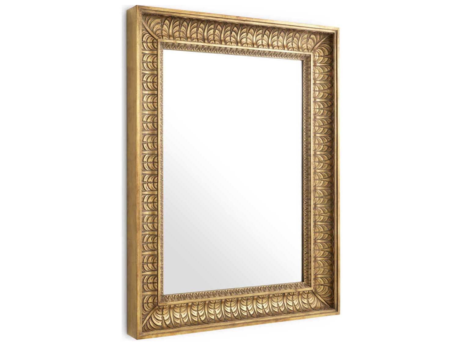 Eichholtz Sahure Antique Gold Wall Mirror Rectangular