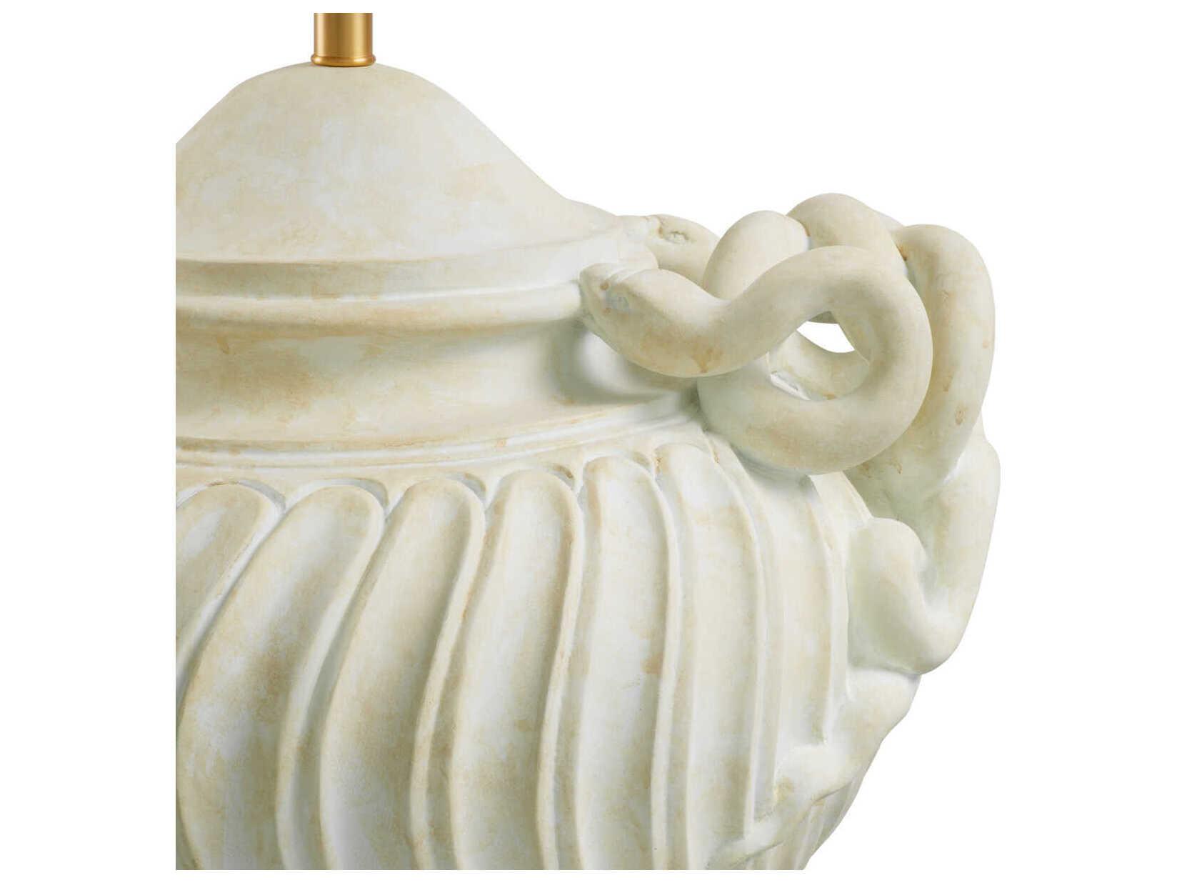 Eichholtz Antonine Antique Look Brushed Brass Traditional Table Lamp