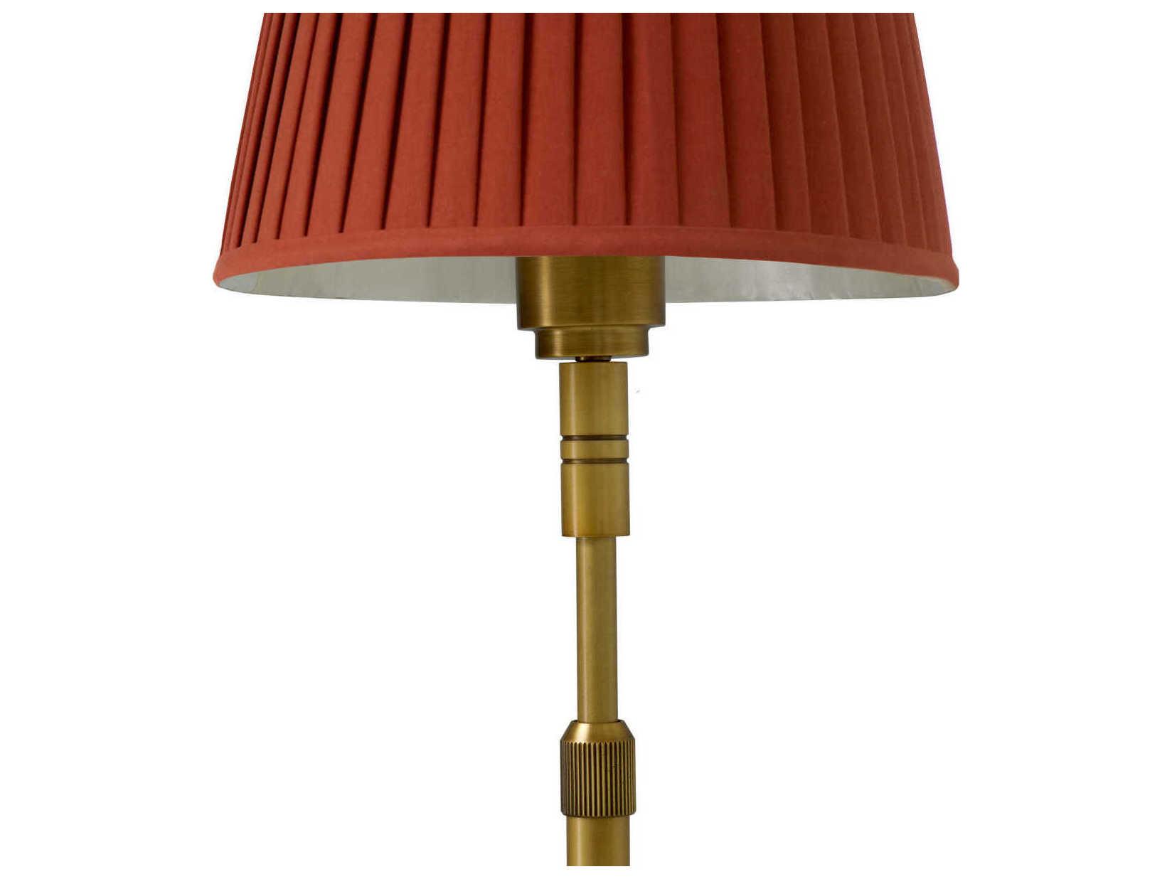 Eichholtz Tryon Brushed Brass Traditional Floor Lamp