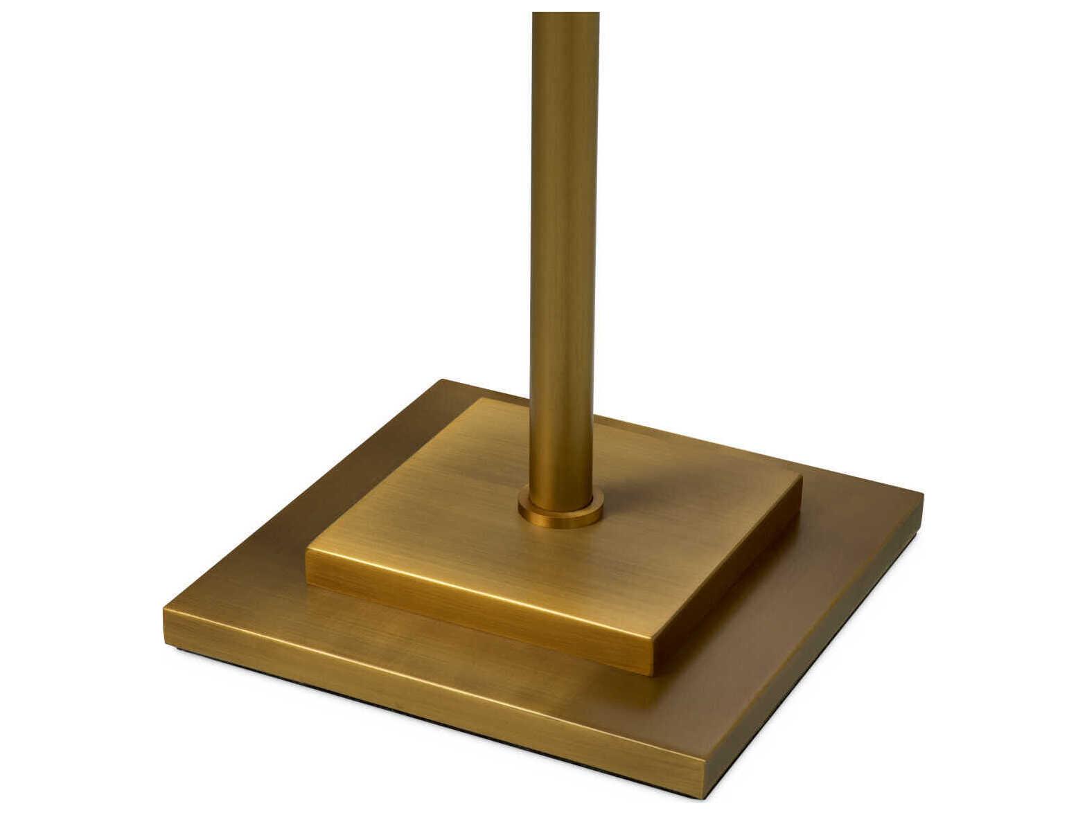 Eichholtz Tryon Brushed Brass Traditional Floor Lamp