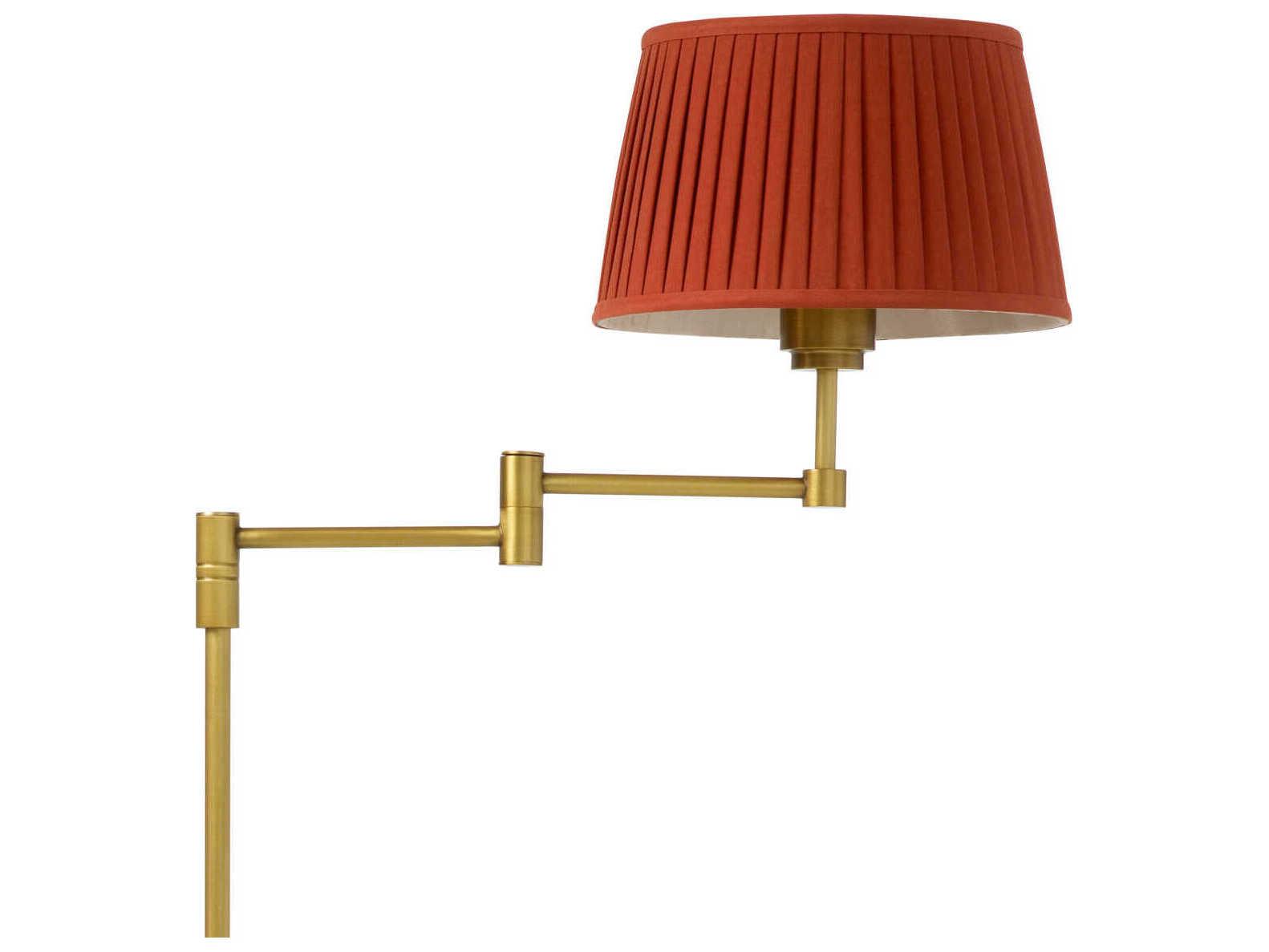 Eichholtz Corbin Brushed Brass Traditional Floor Lamp