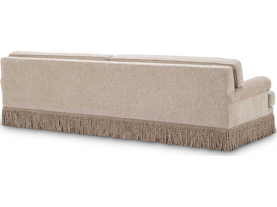 Eichholtz Madison Palmer Beige Upholstered Sofa