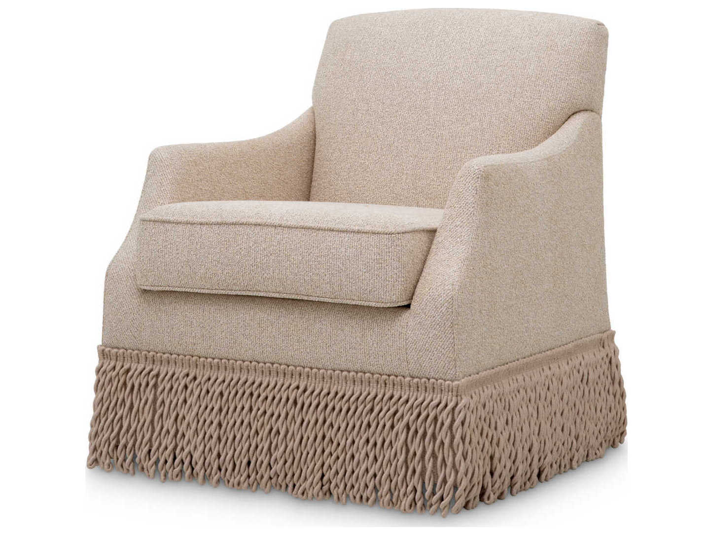 Eichholtz Madison Swivel Beige Accent Chair