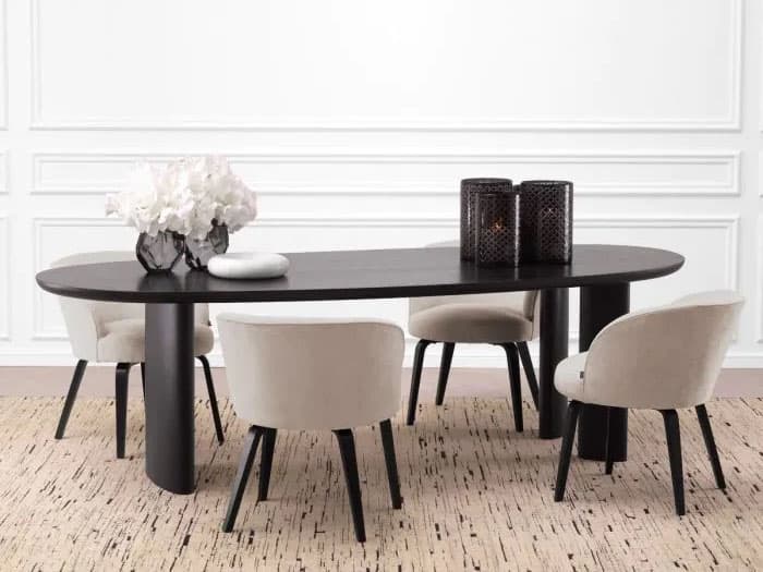 Eichholtz Vichy Solid Wood Dining Room Set