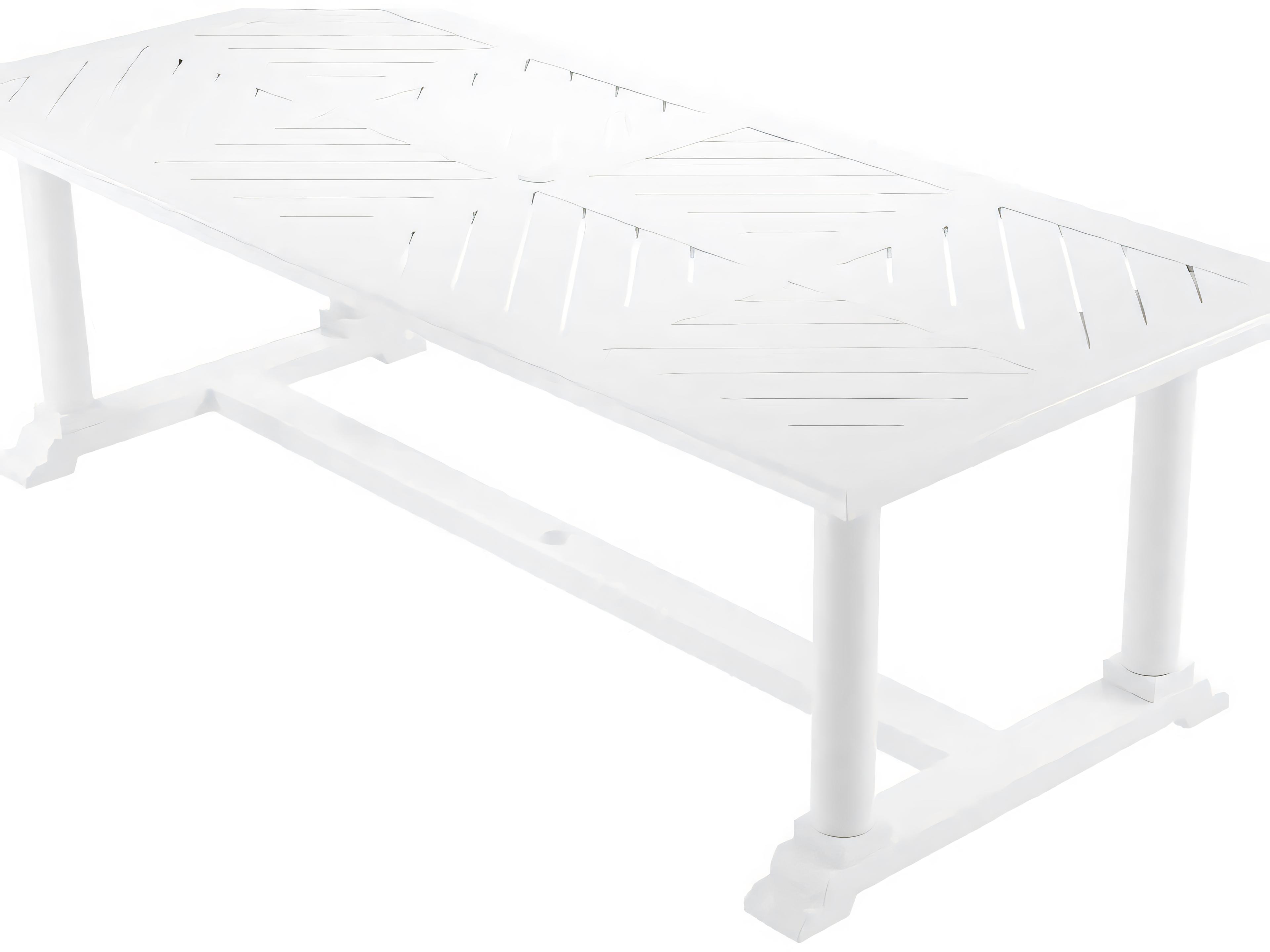 Eichholtz Outdoor White Finish Dining Table