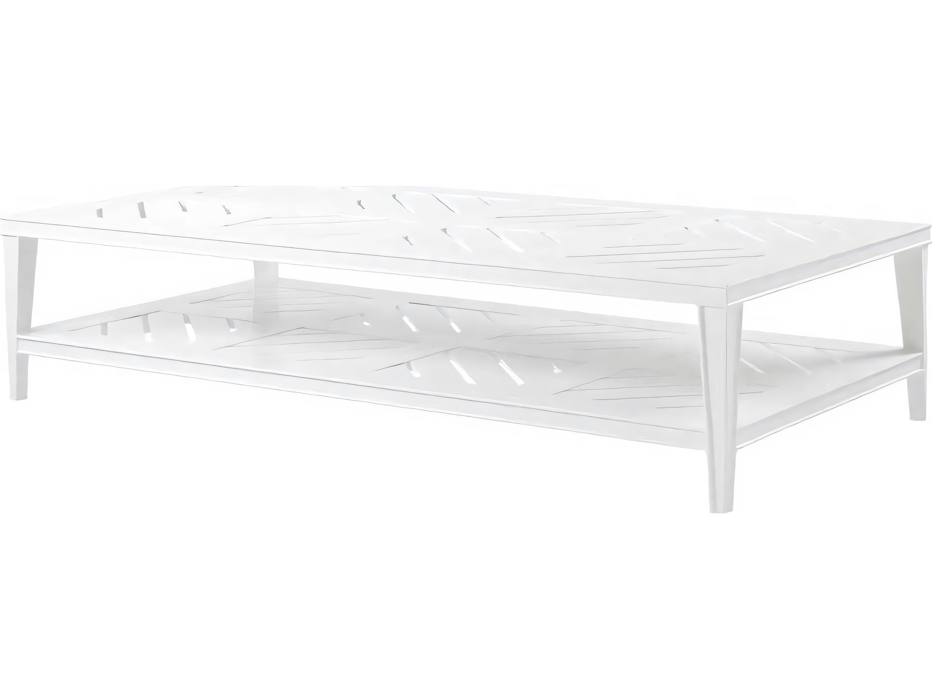 Eichholtz Outdoor White Finish Coffee Table