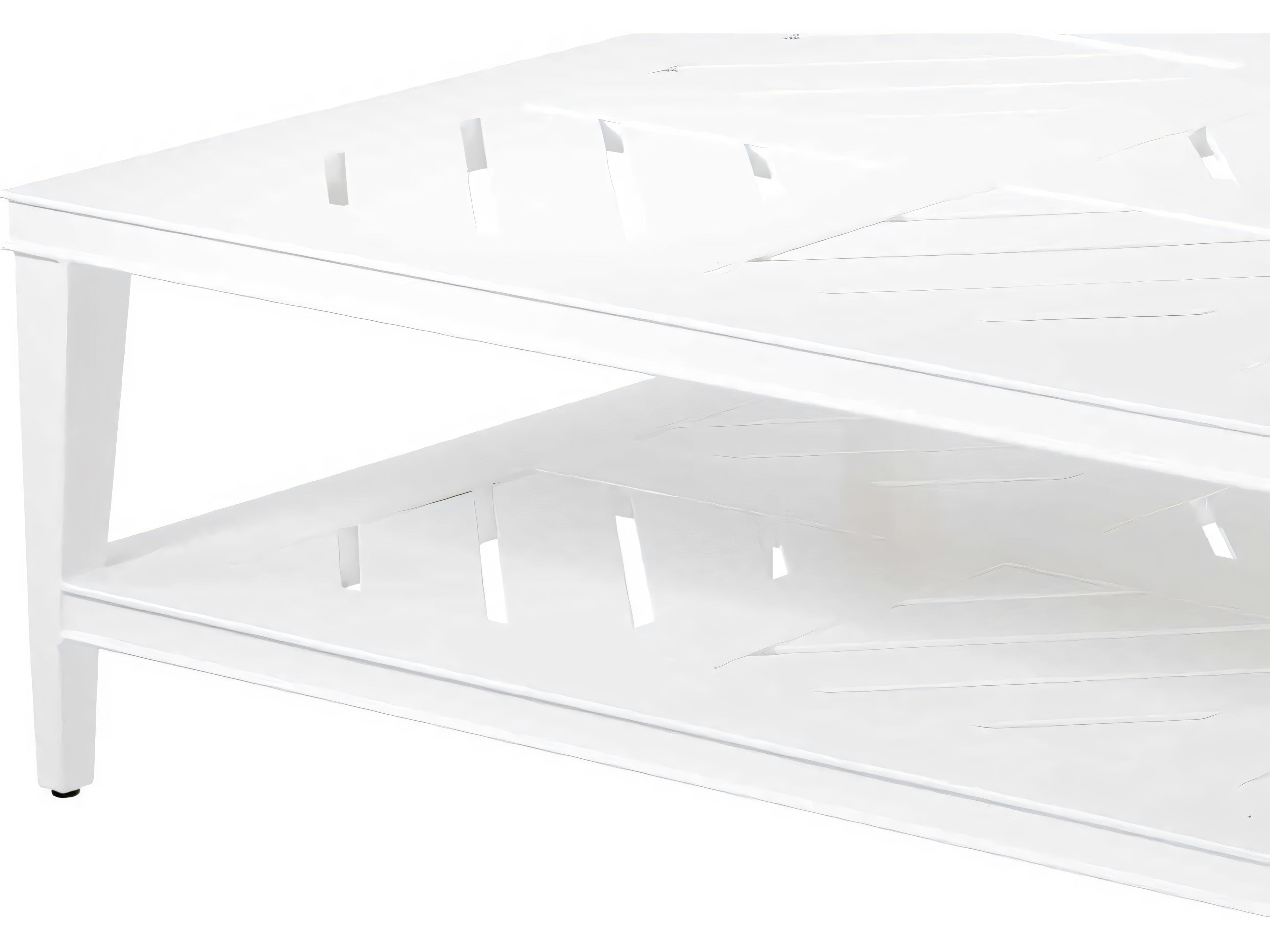 Eichholtz Outdoor White Finish Coffee Table