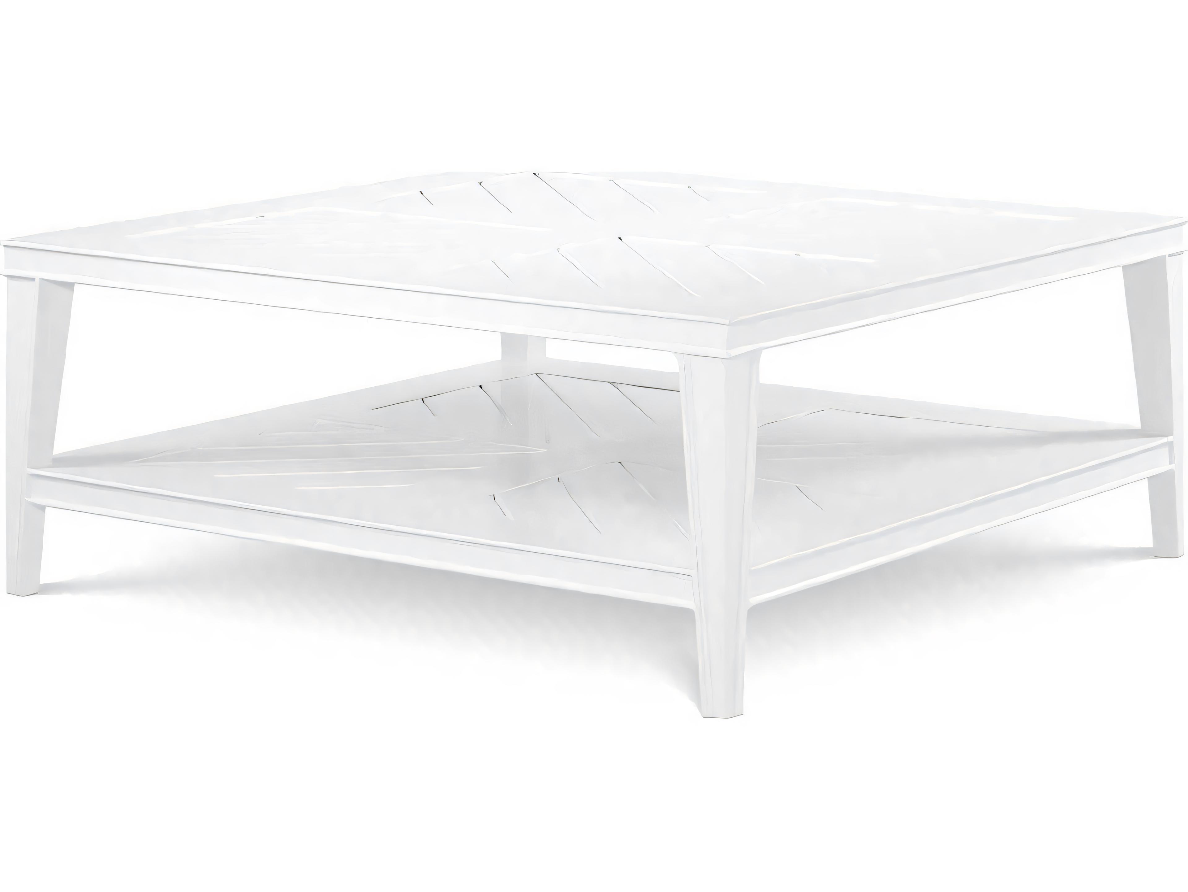 Eichholtz Outdoor White Finish Coffee Table