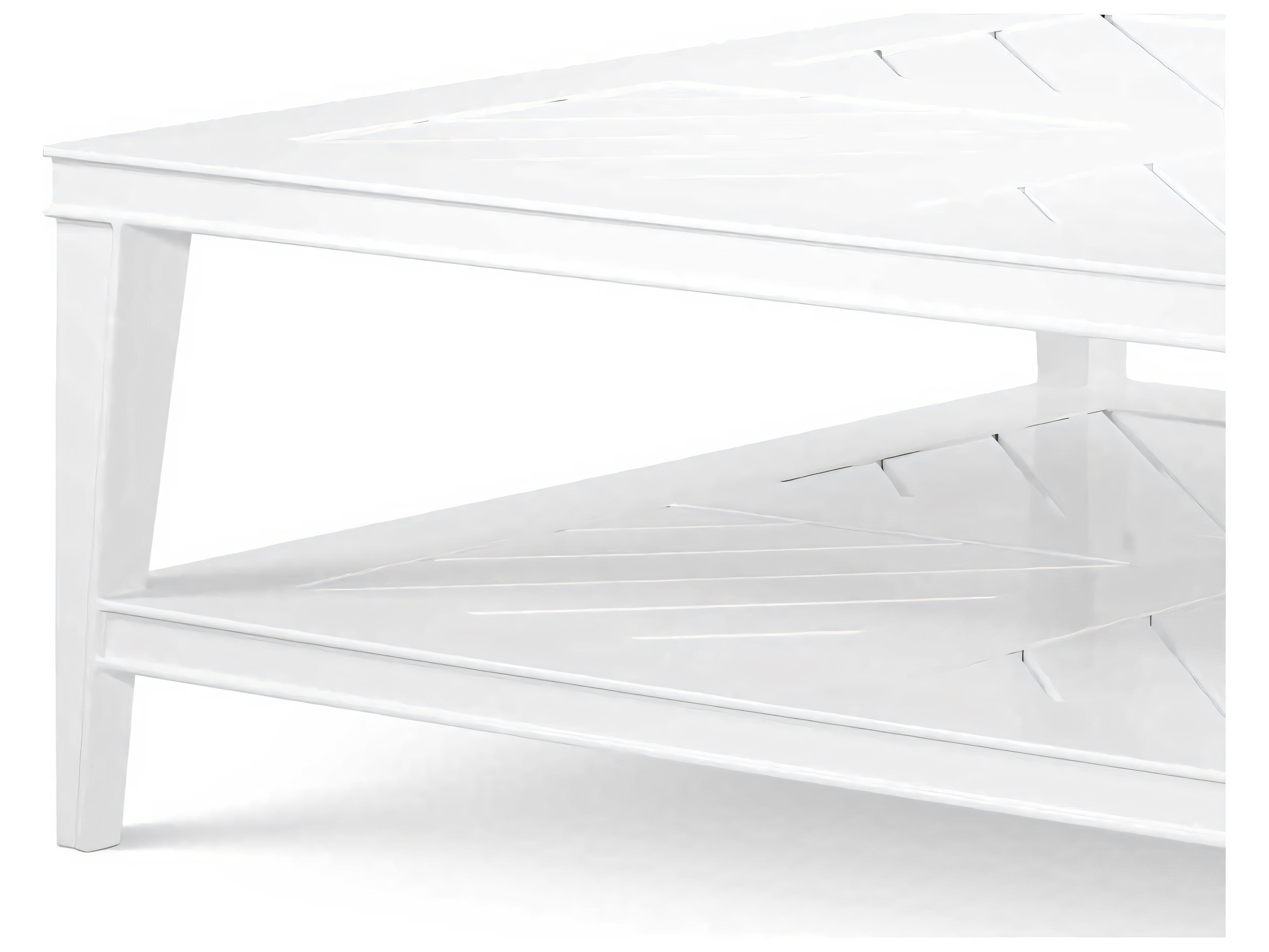Eichholtz Outdoor White Finish Coffee Table
