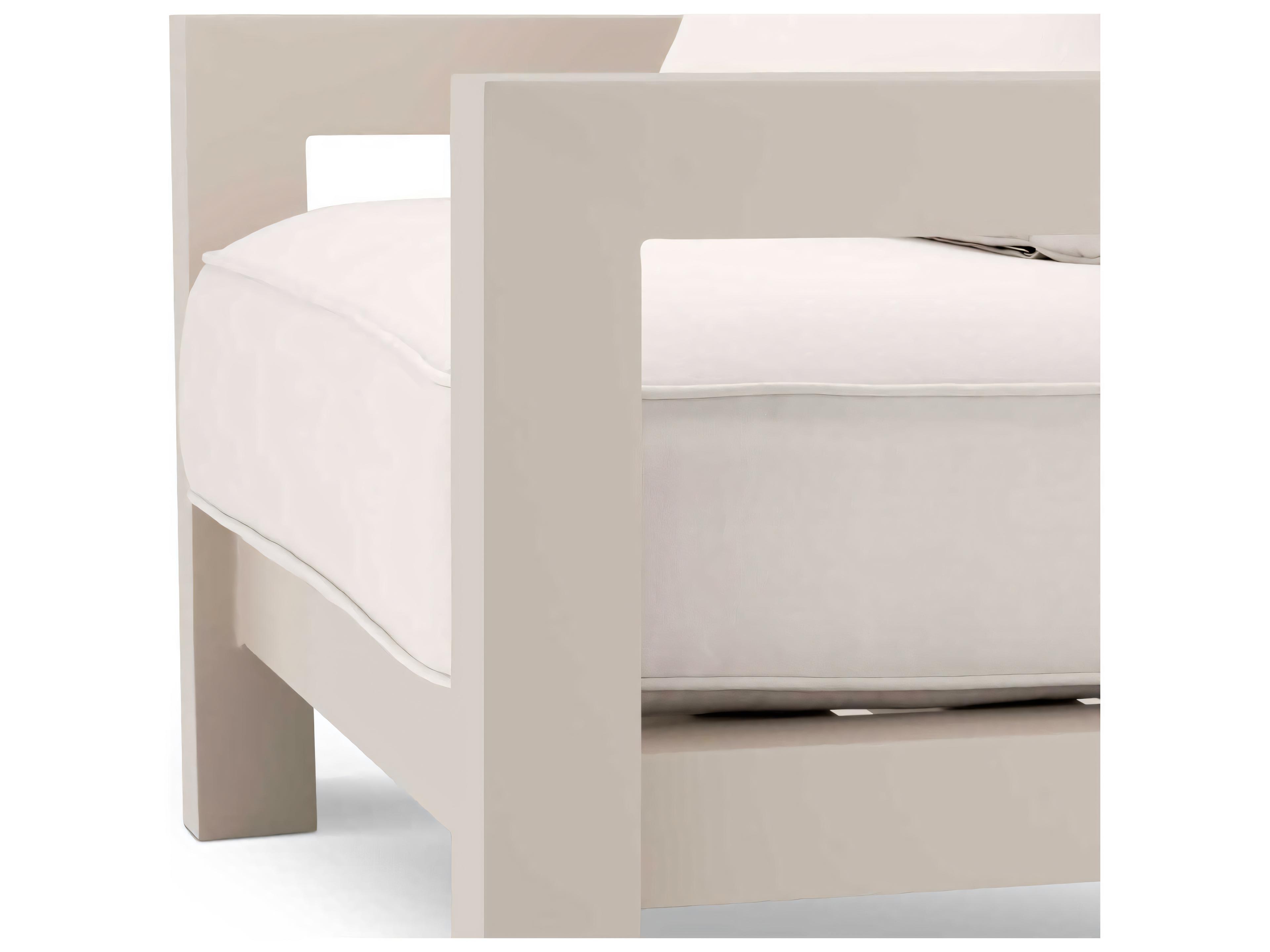 Eichholtz Outdoor Sand Finish Sunbrella Canvas Lounge Chair