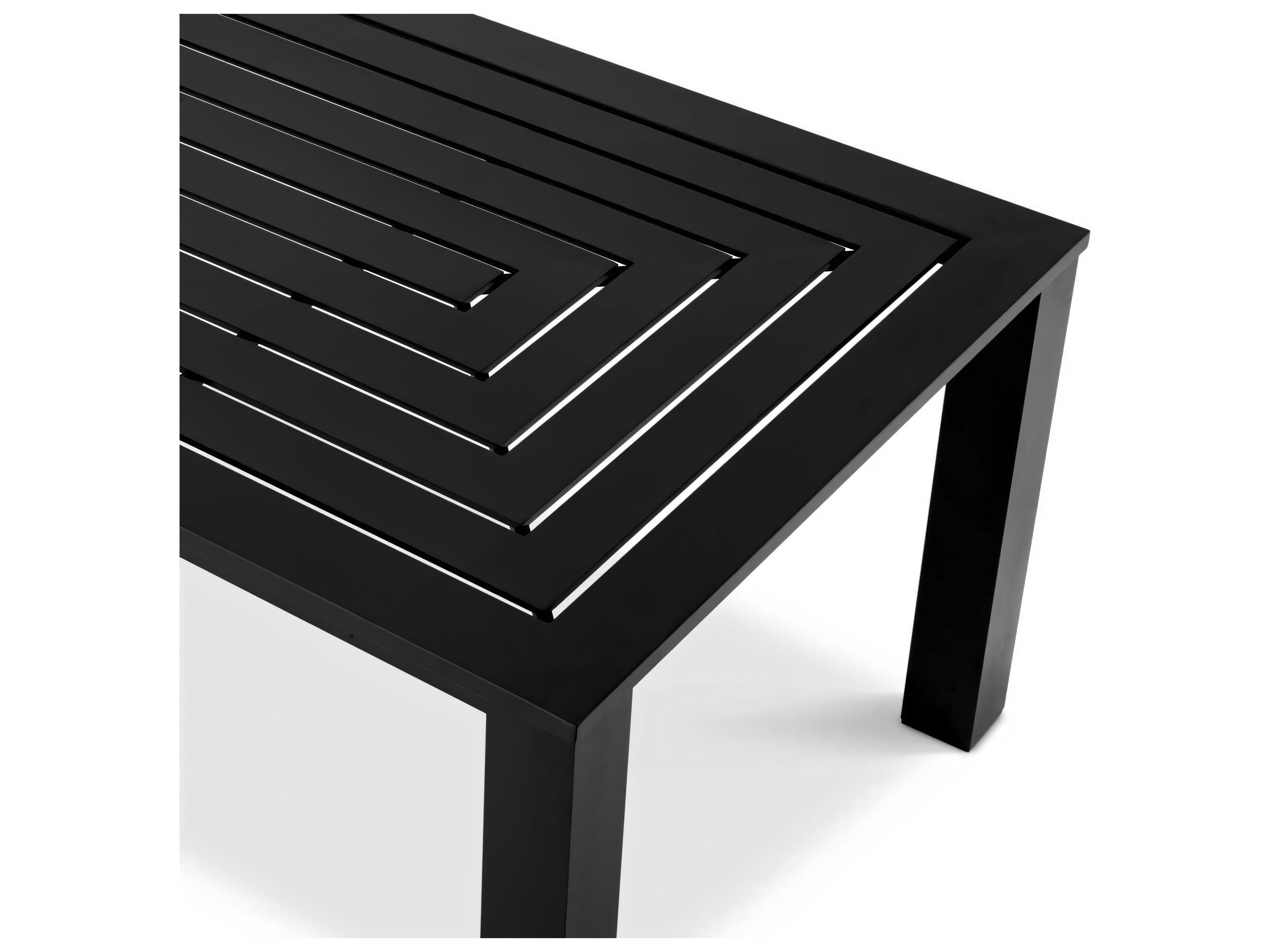 Eichholtz Outdoor Black Finish Dining Table