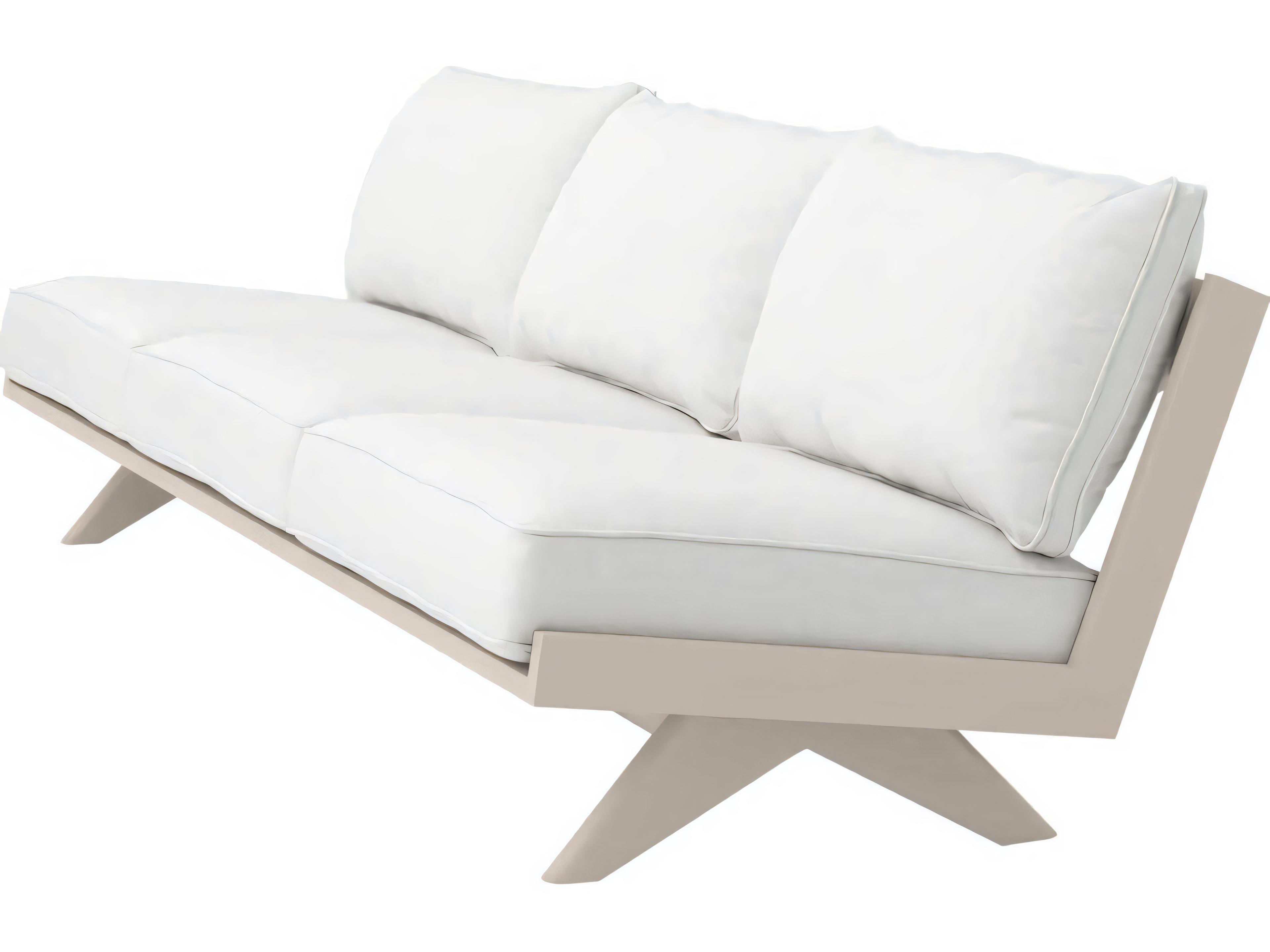 Eichholtz Outdoor Sand Finish Sunbrella Canvas Sofa