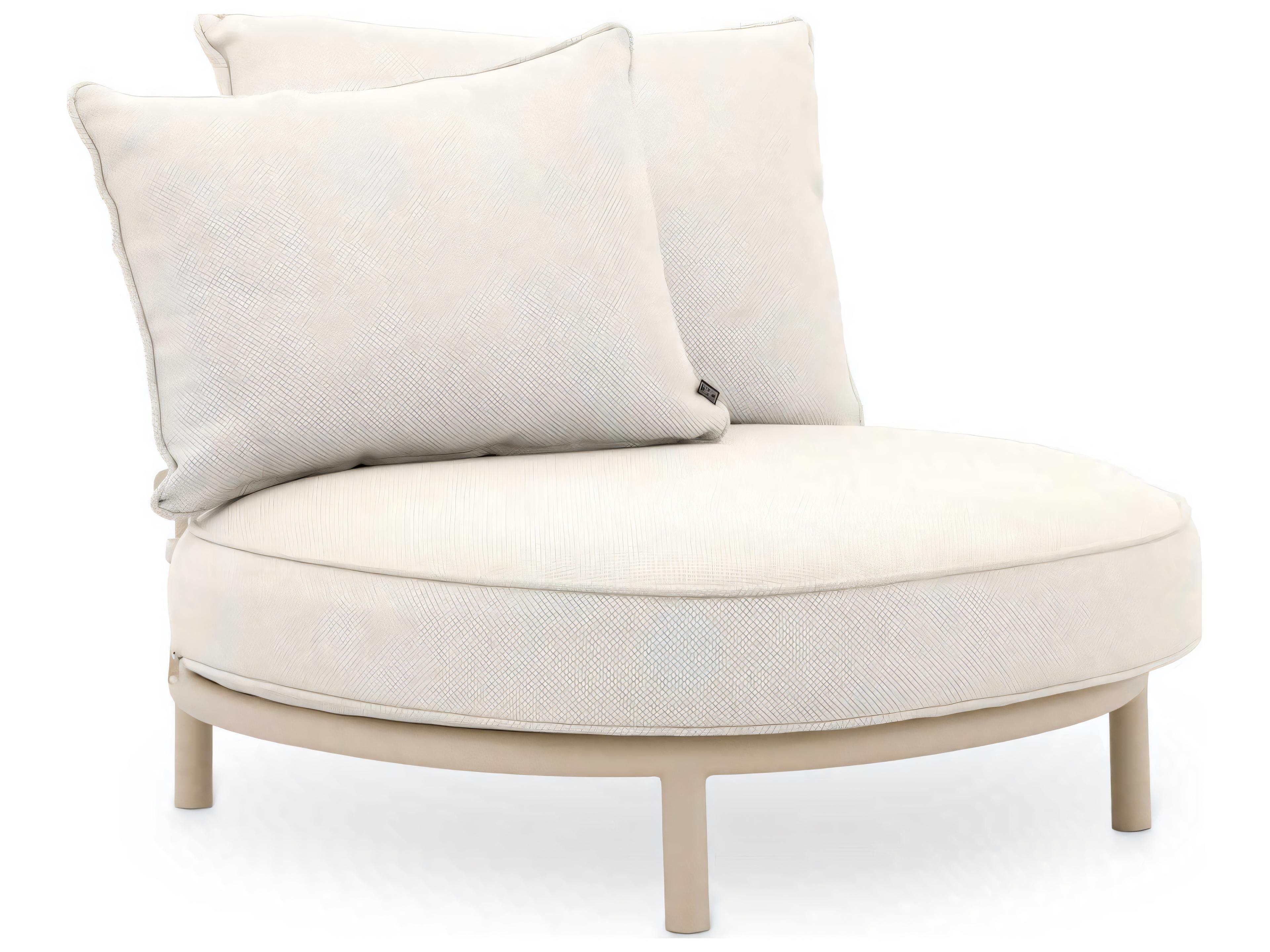 Eichholtz Outdoor Sand Finish Lewis Off-white grey Lounge Chair