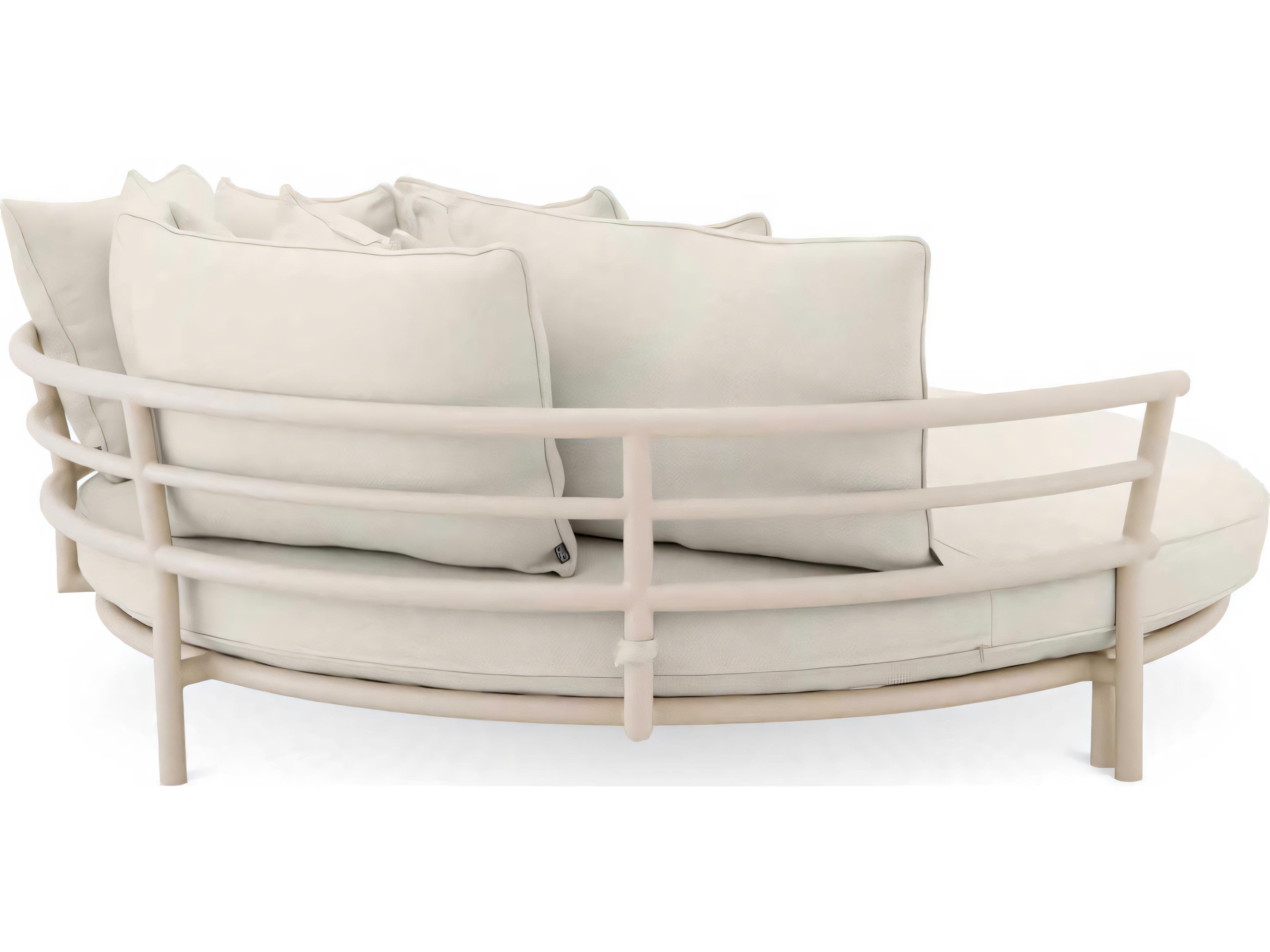 Eichholtz Outdoor Sand Finish Lewis Off-white grey Lounge Bed