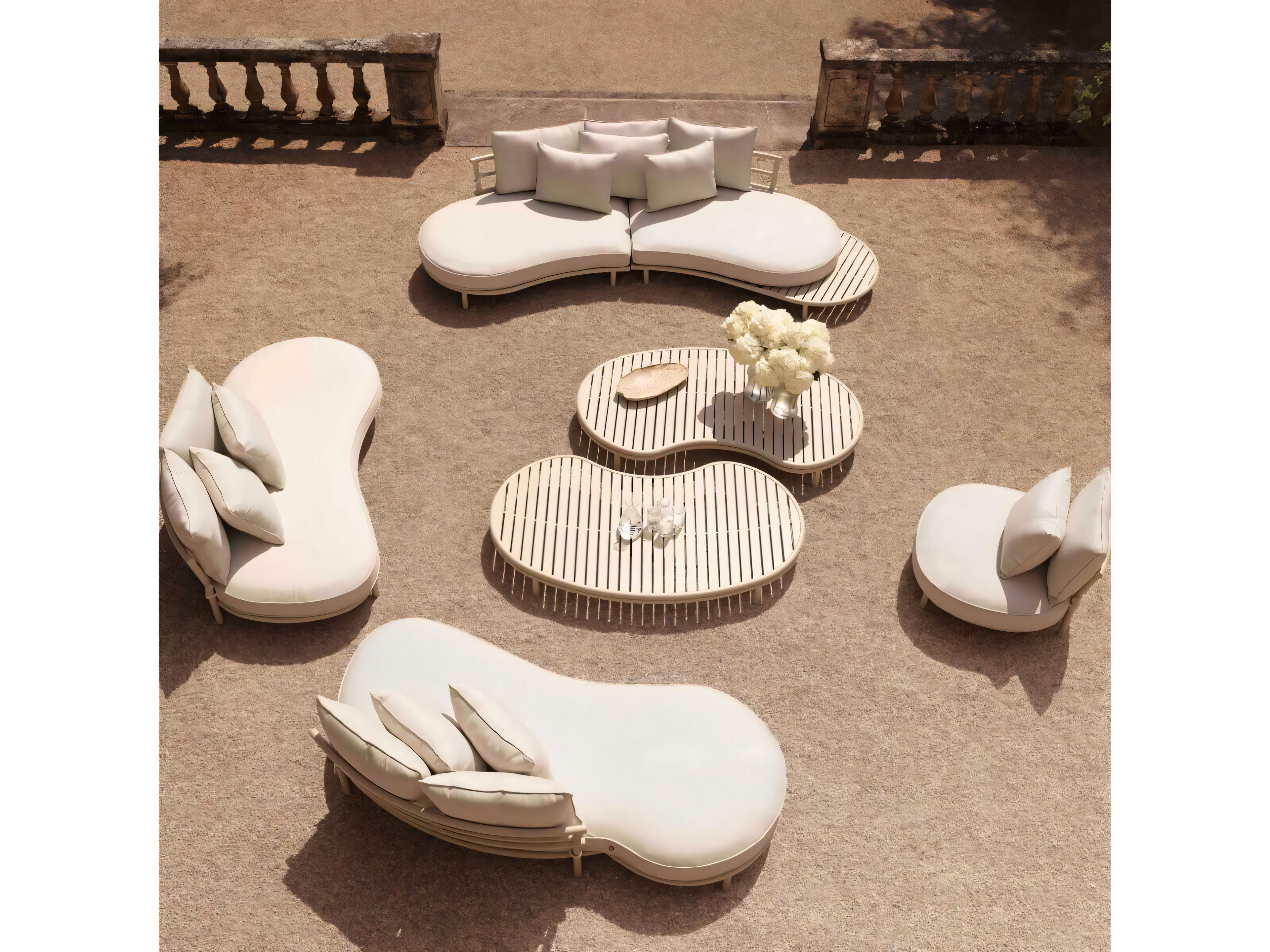 Eichholtz Outdoor Sand Finish Coffee Table