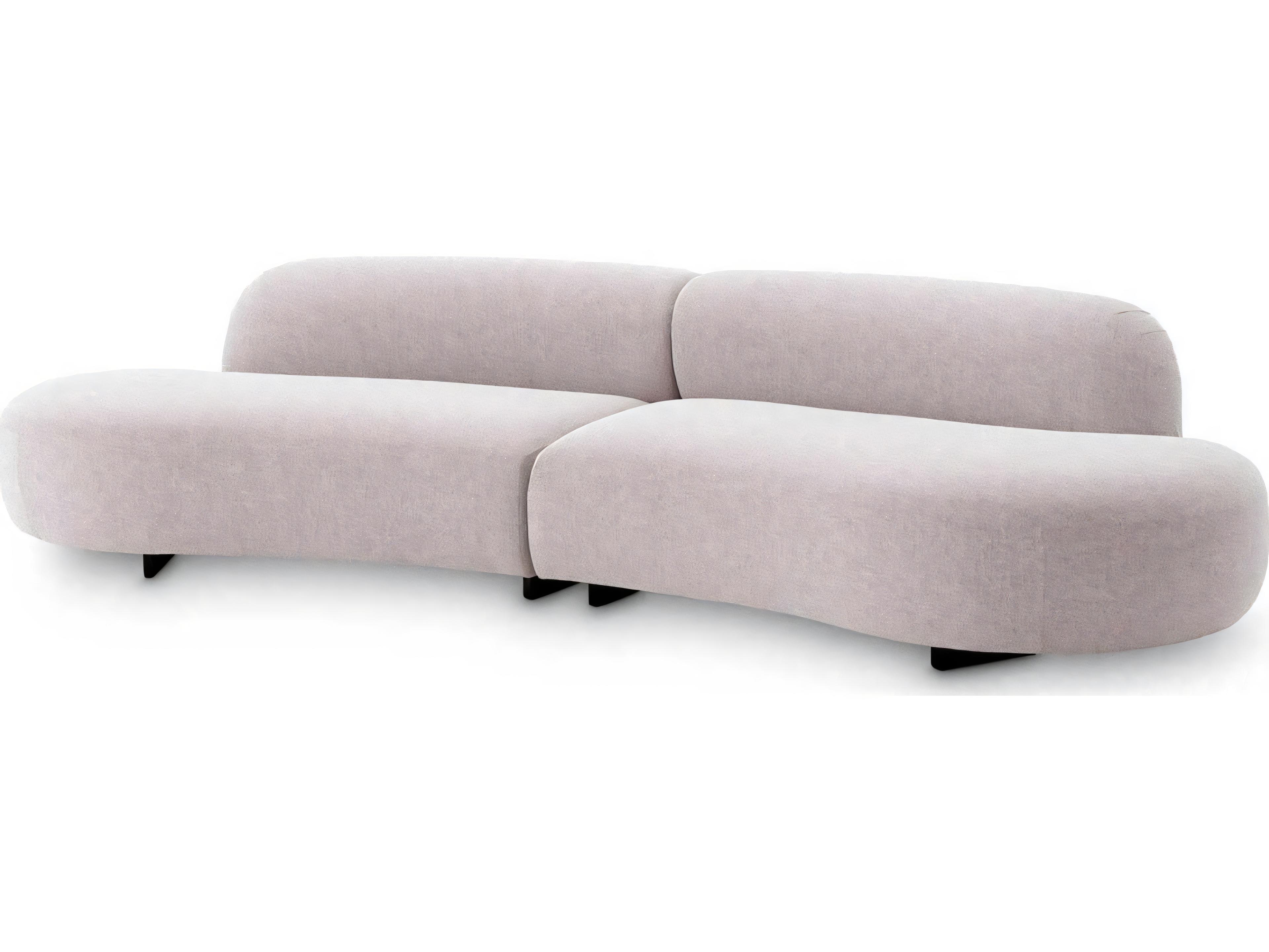 Eichholtz Outdoor Mauritius Grey Black Base Sofa