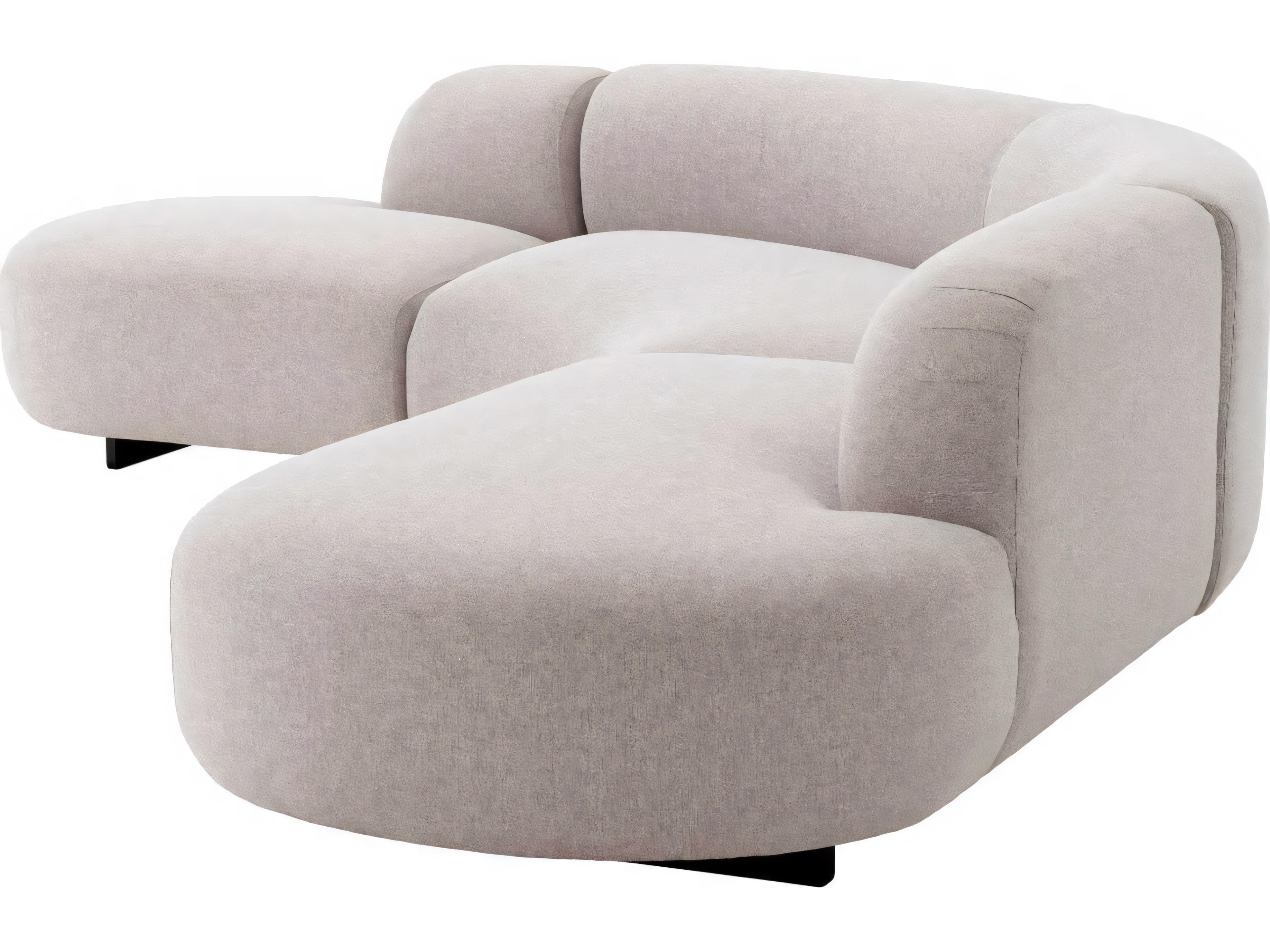 Eichholtz Outdoor Mauritius Grey Black Base Sofa