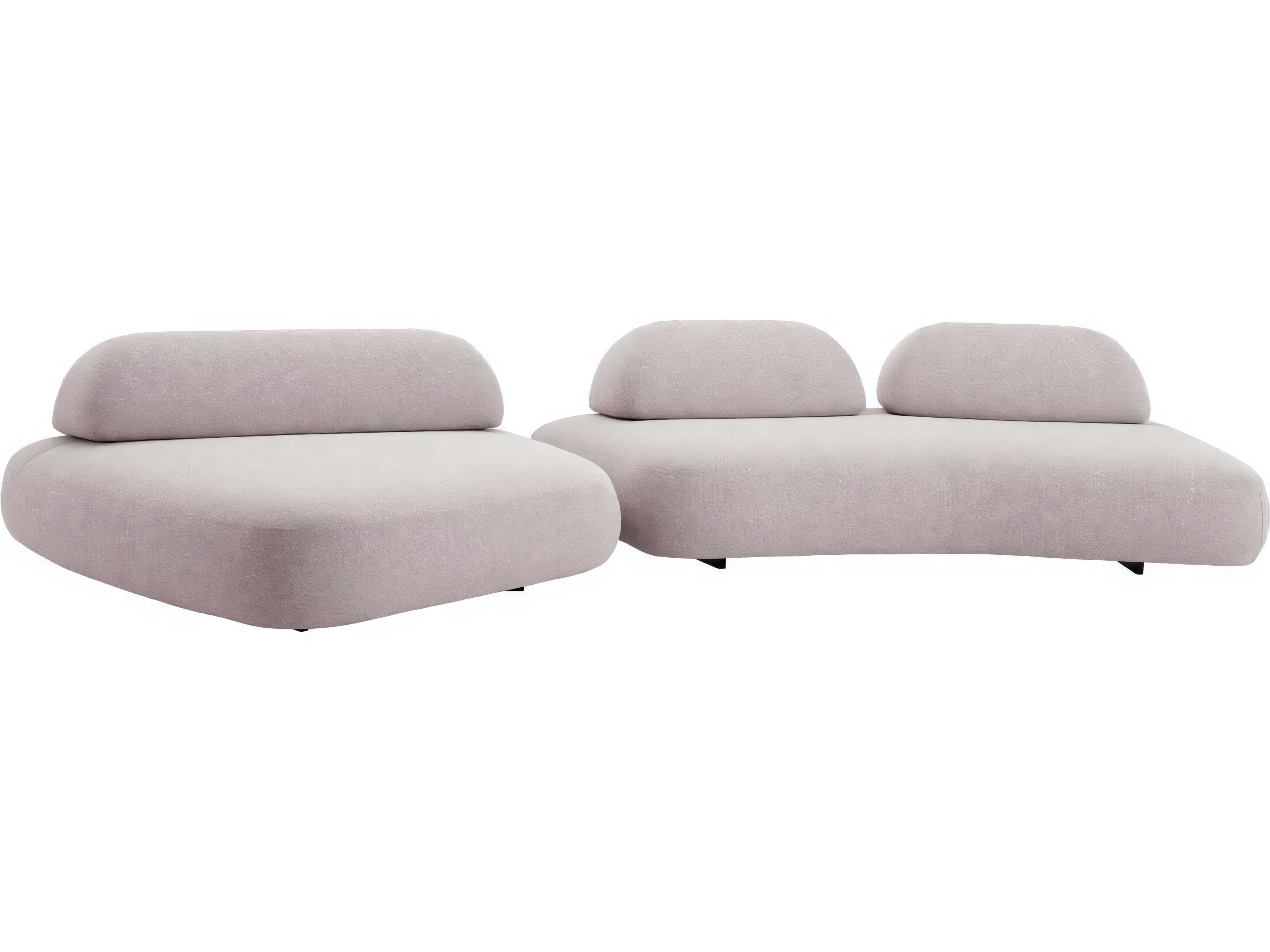 Eichholtz Outdoor Mauritius Grey Black Base Sofa