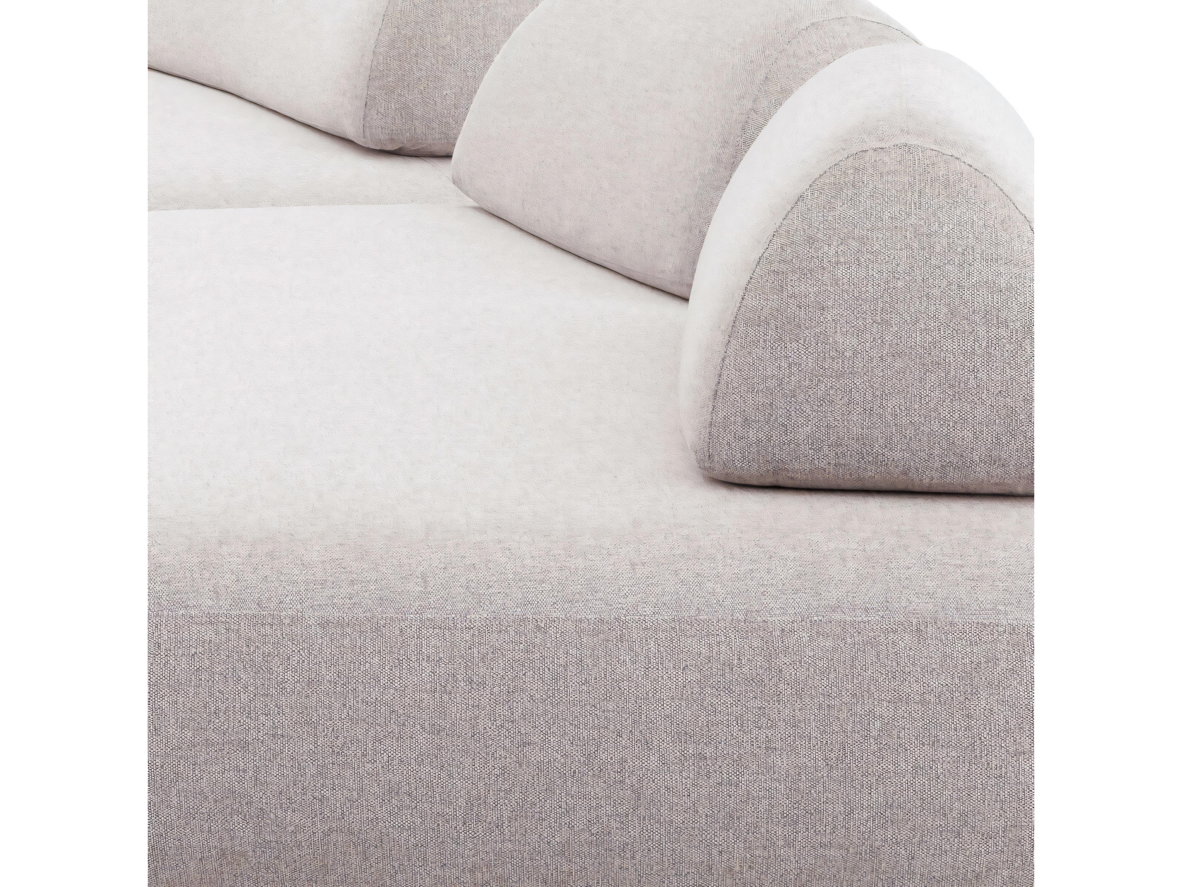 Eichholtz Outdoor Mauritius Grey Black Base Sofa