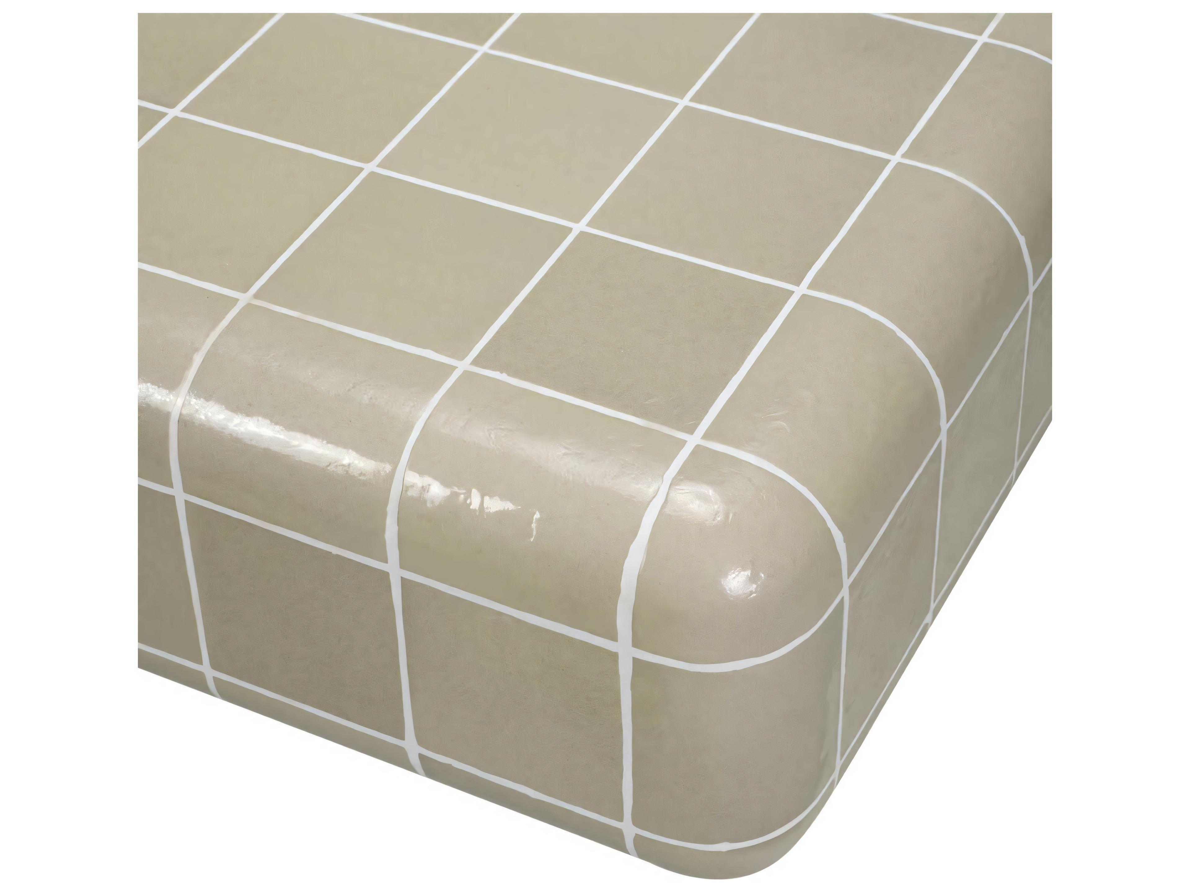 Eichholtz Outdoor Light Grey Glaze Coffee Table