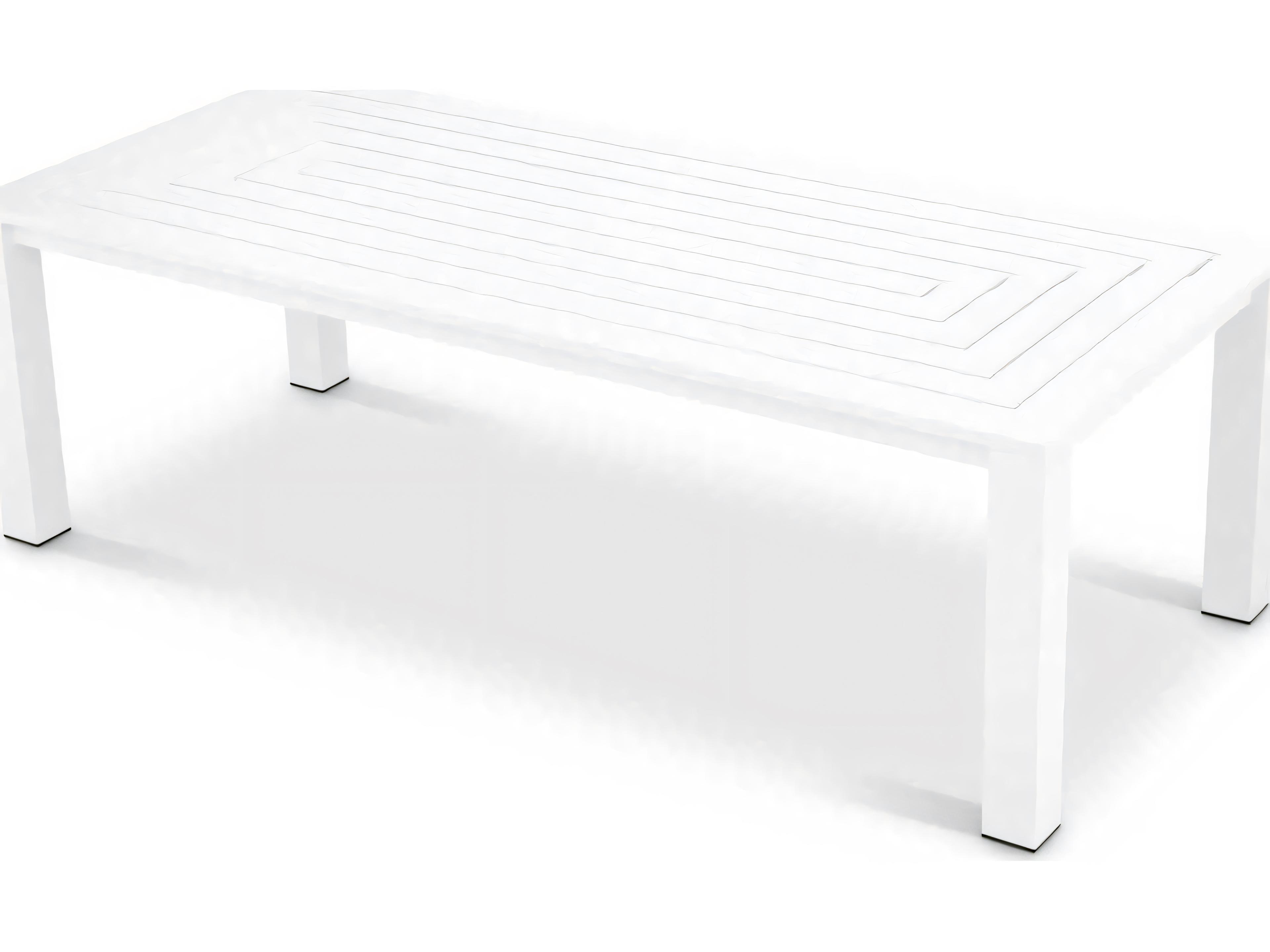 Eichholtz Outdoor Matte White Finish Dining Table