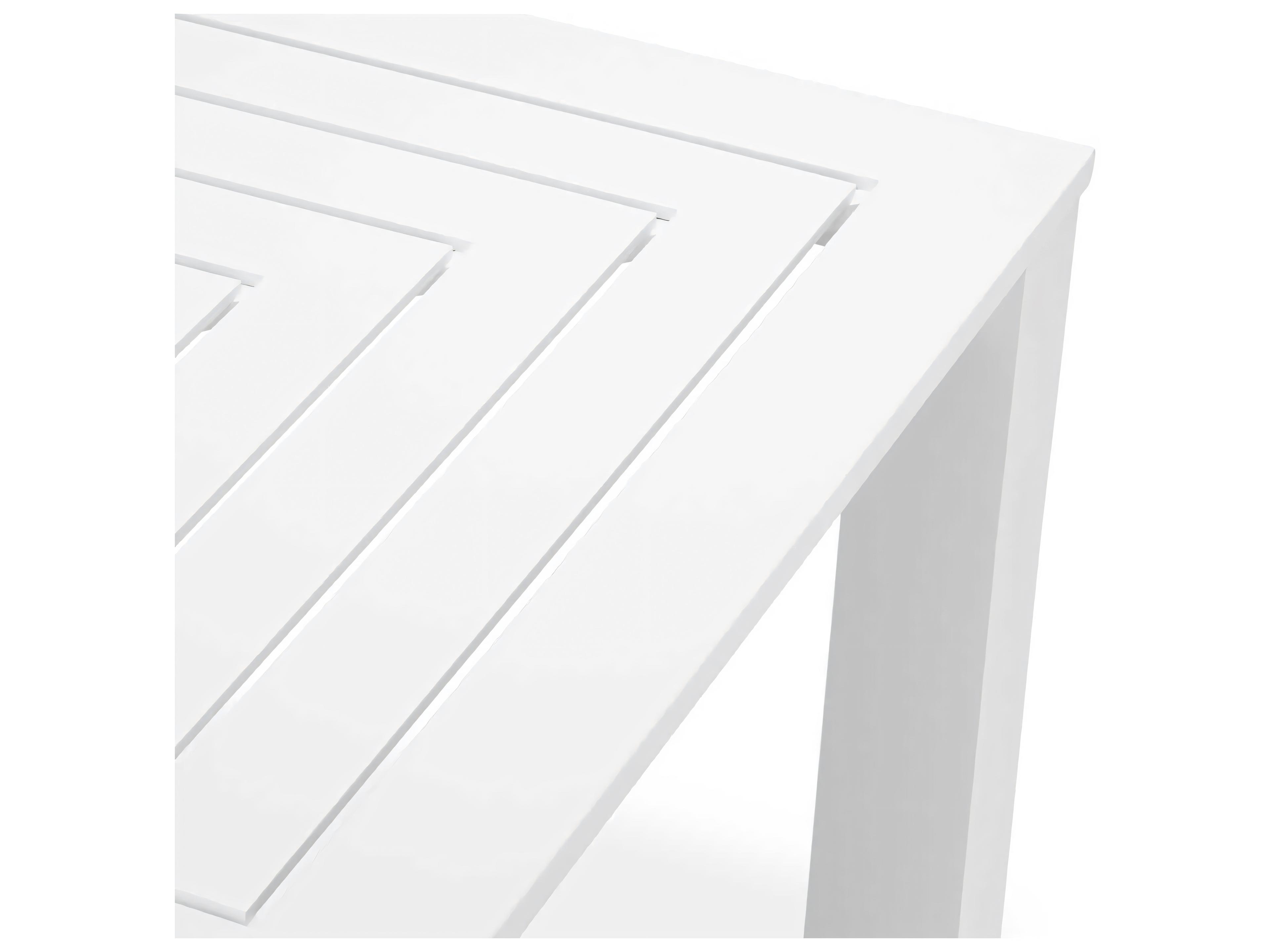 Eichholtz Outdoor Matte White Finish Dining Table