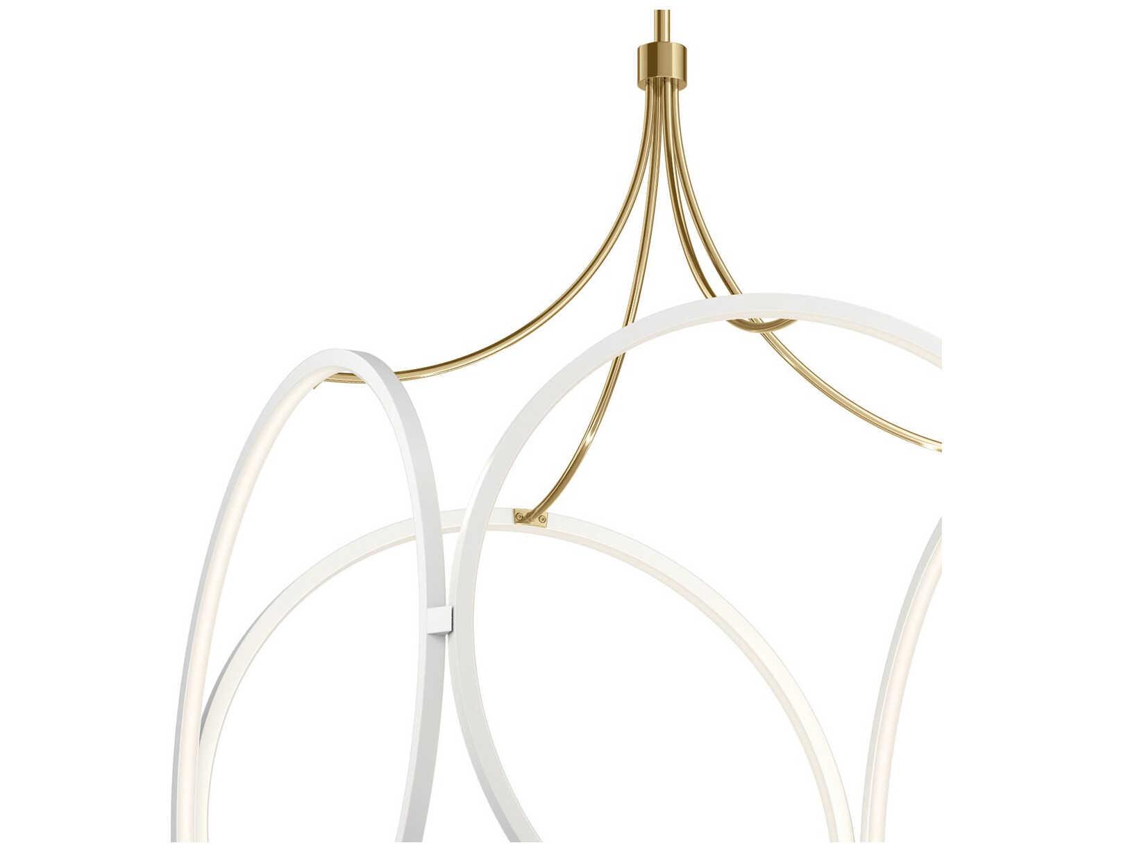 Elan Ciri 1-Light White Gold LED Pendant