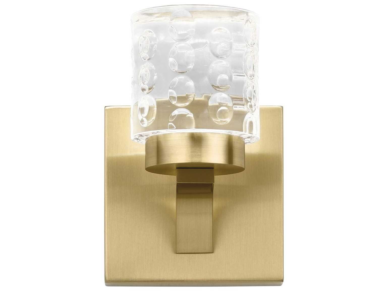 Elan Rene Champagne Gold LED Vanity Light