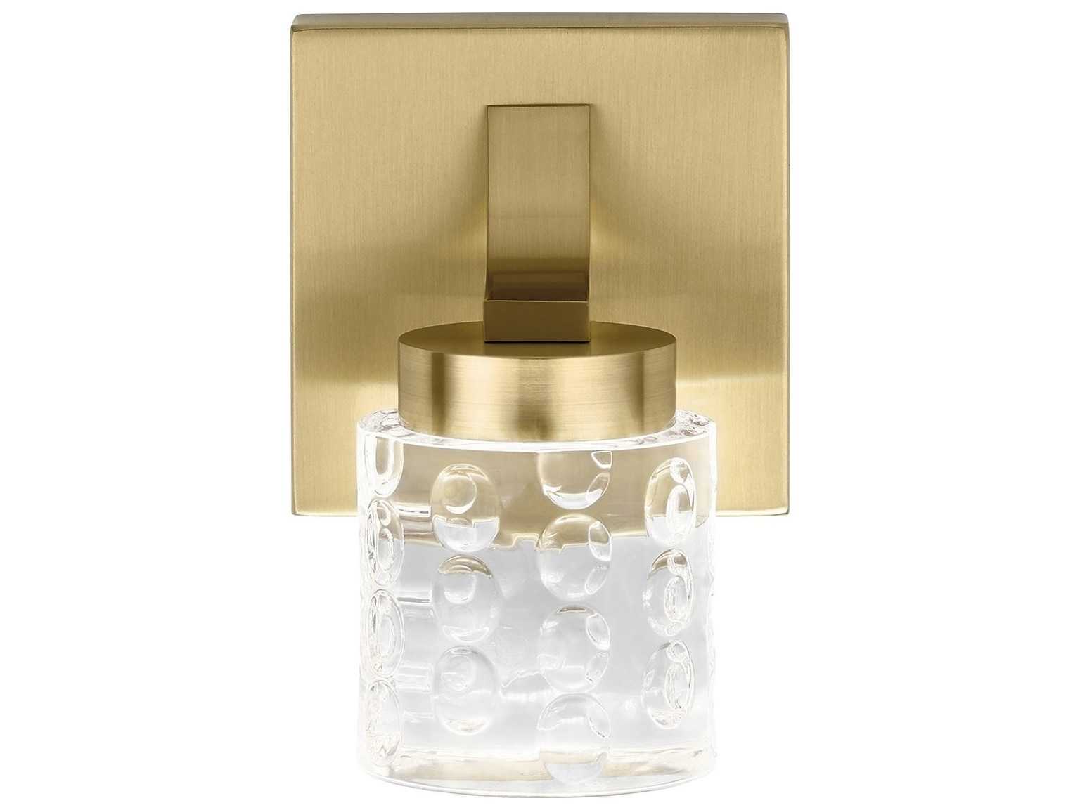 Elan Rene Champagne Gold LED Vanity Light