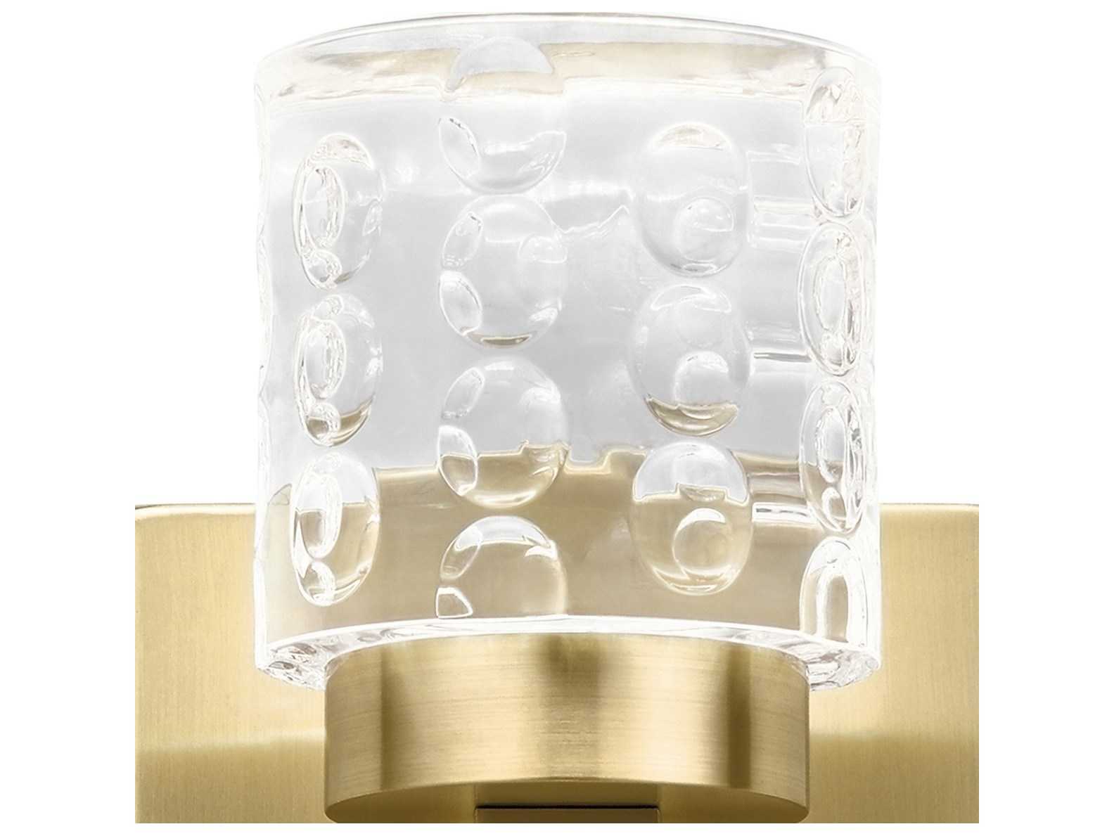 Elan Rene Champagne Gold LED Vanity Light