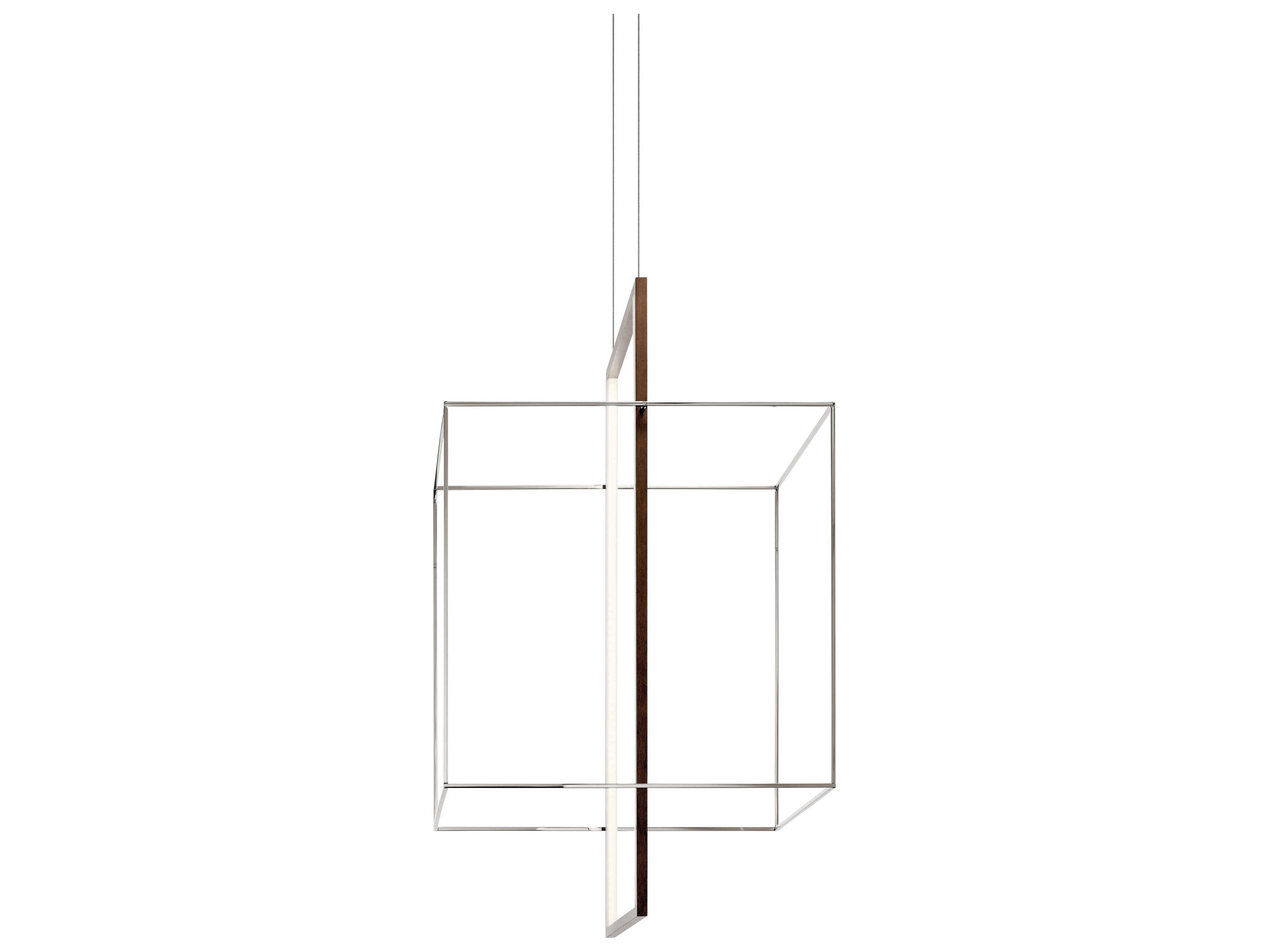 Elan Viho Polished Nickel LED Linear Pendant