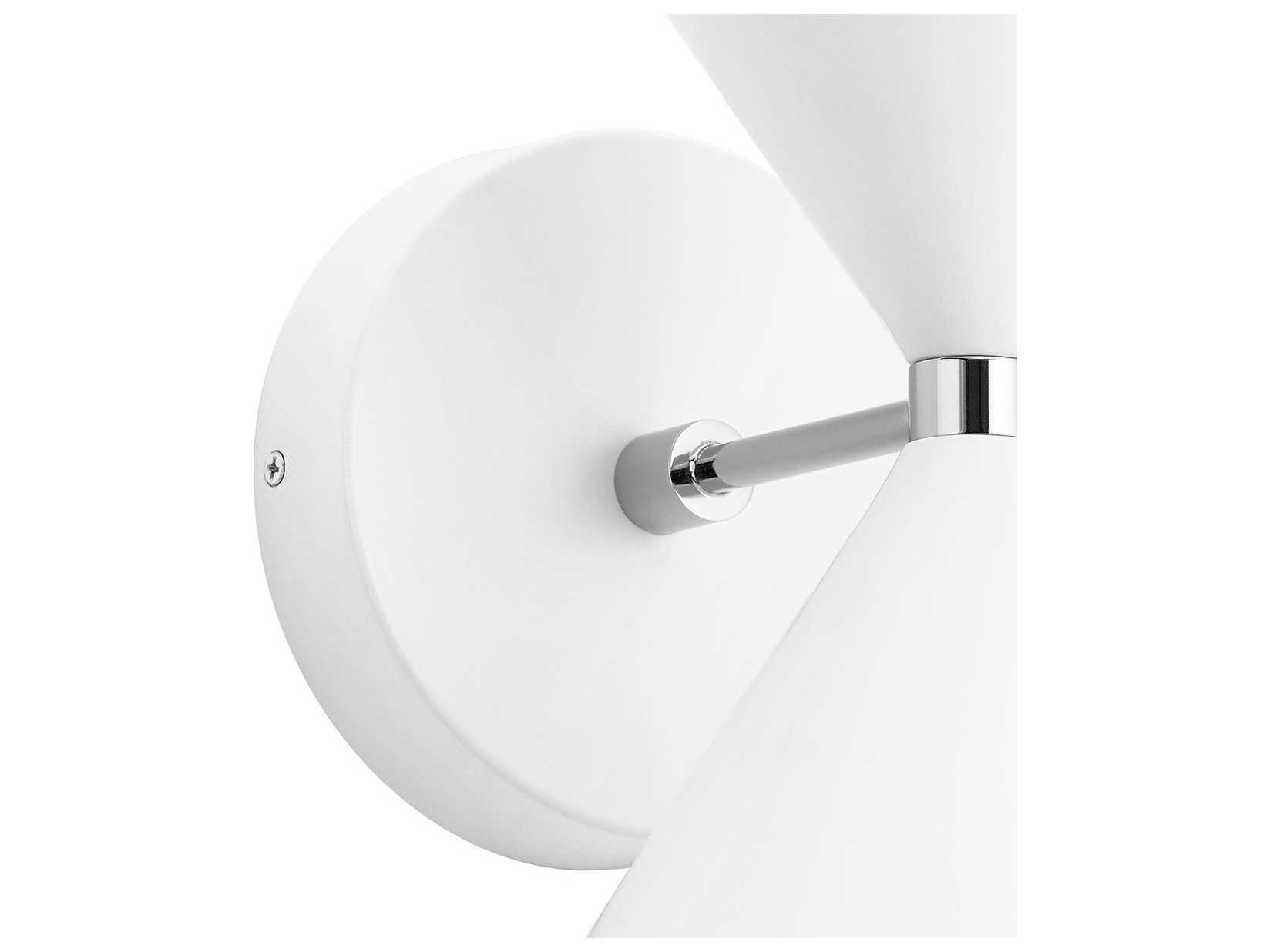 Elan Kordan 1-Light Matte White LED Vanity Light