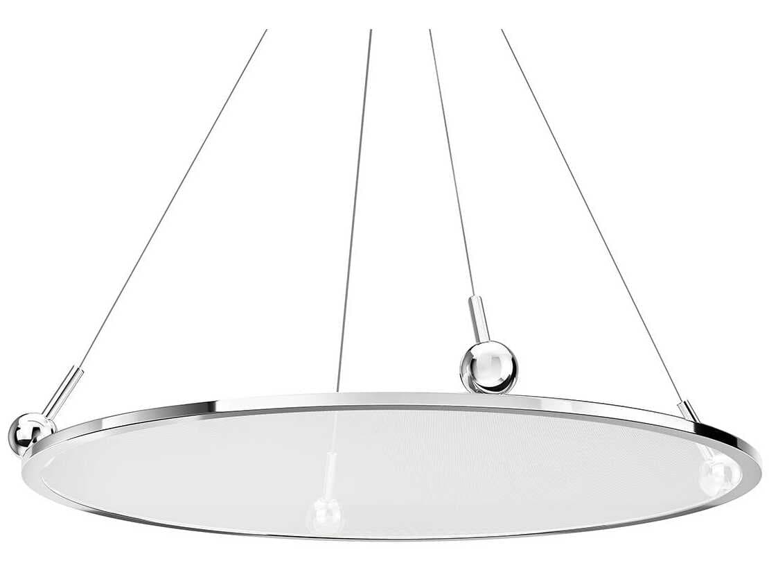 Elan Jovian 1-Light Chrome LED Linear Pendant