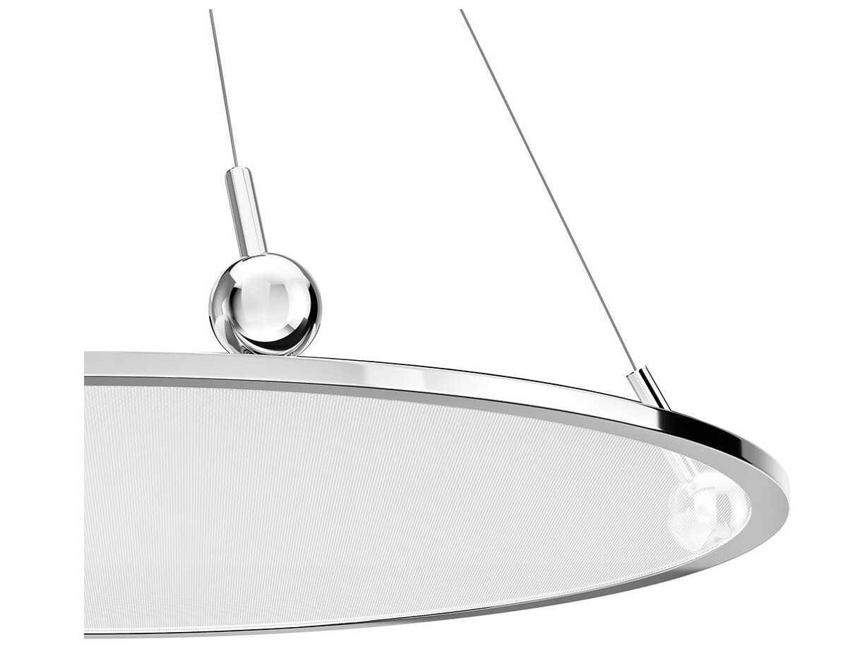 Elan Jovian 1-Light Chrome LED Linear Pendant