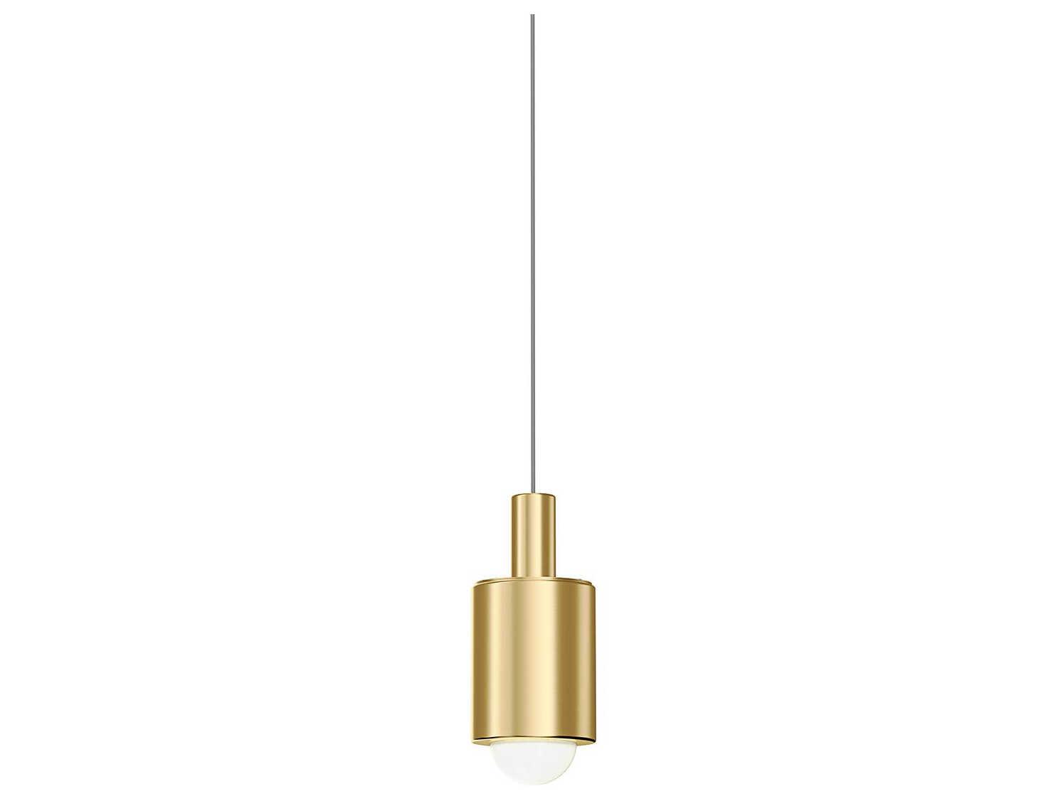 Elan Keele 1-Light Champagne Gold LED Mini Pendant
