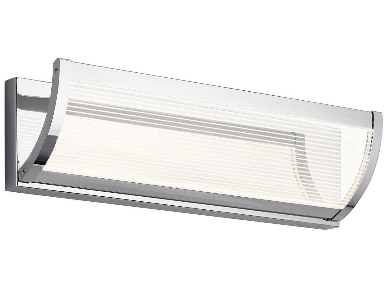 Elan Roone Chrome LED Vanity Light