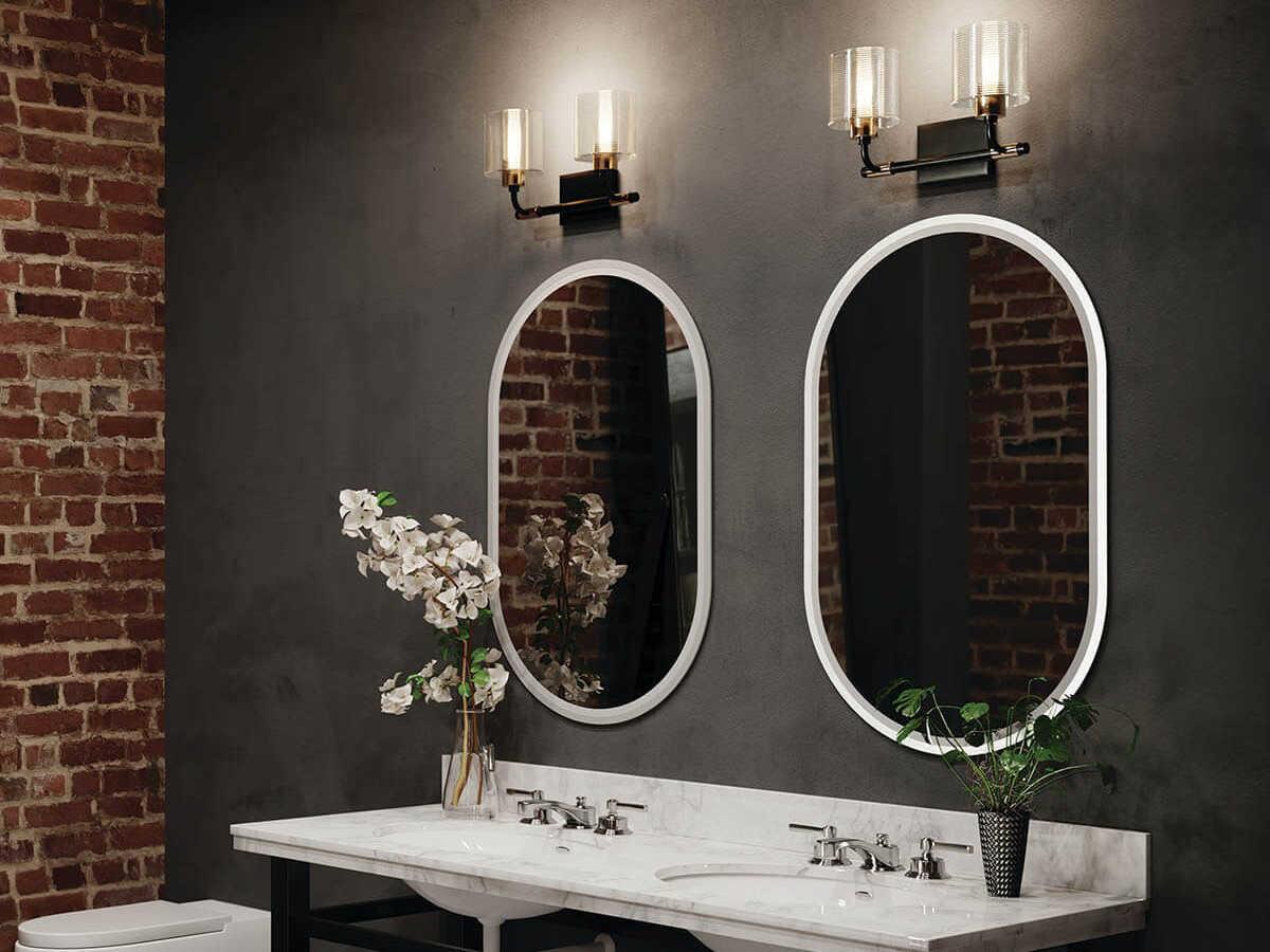 Elan Menillo Oval LED Wall Mirror