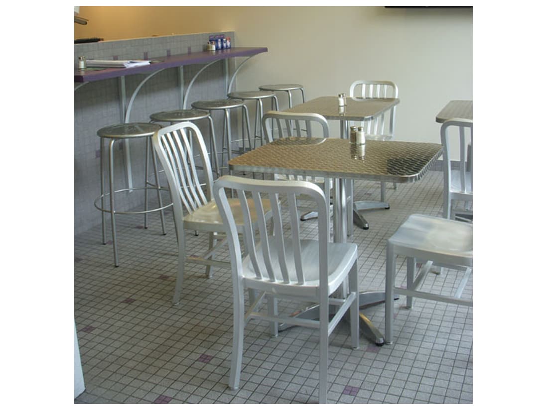 EMU Anna Aluminum Outdoor Dining Side Chair