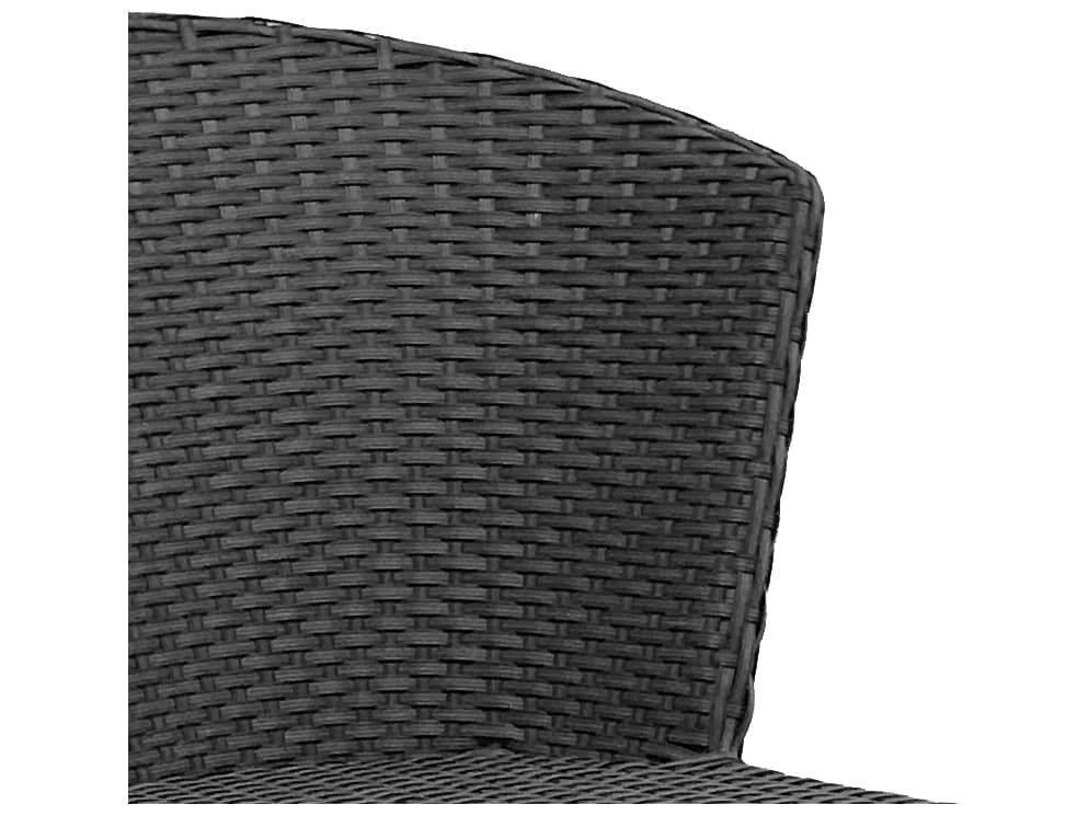 EMU Elly Aluminum Driftwood Outdoor Patio Dining Side Chair