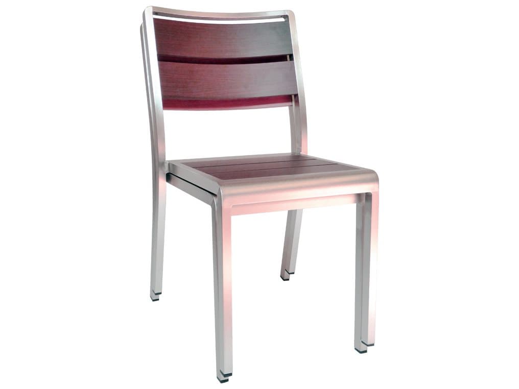 EMU Sid Aluminum Stackable Side Chair