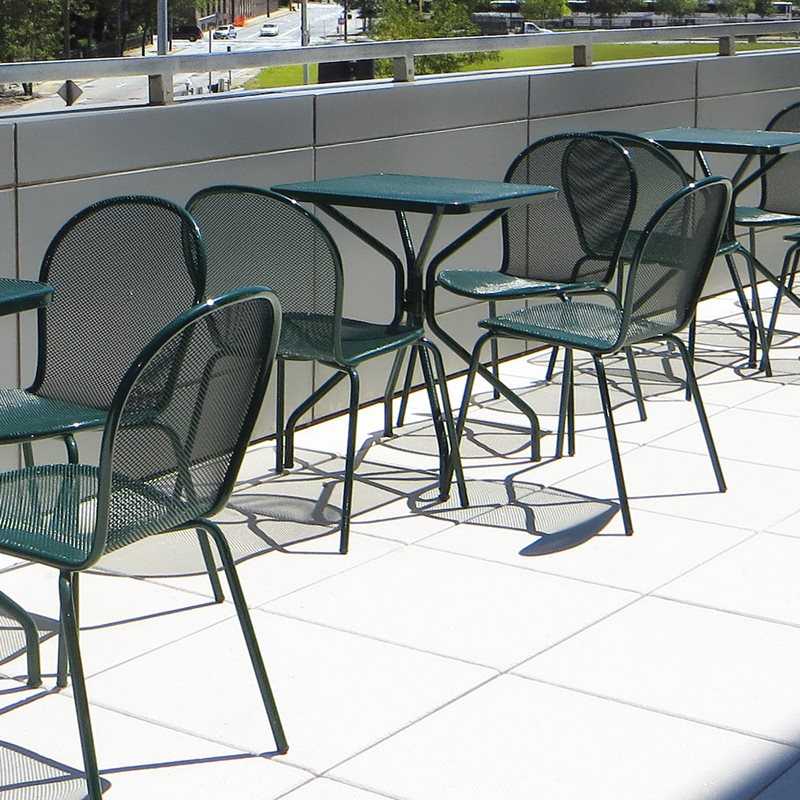 EMU Ronda Steel Stacking Side Chair